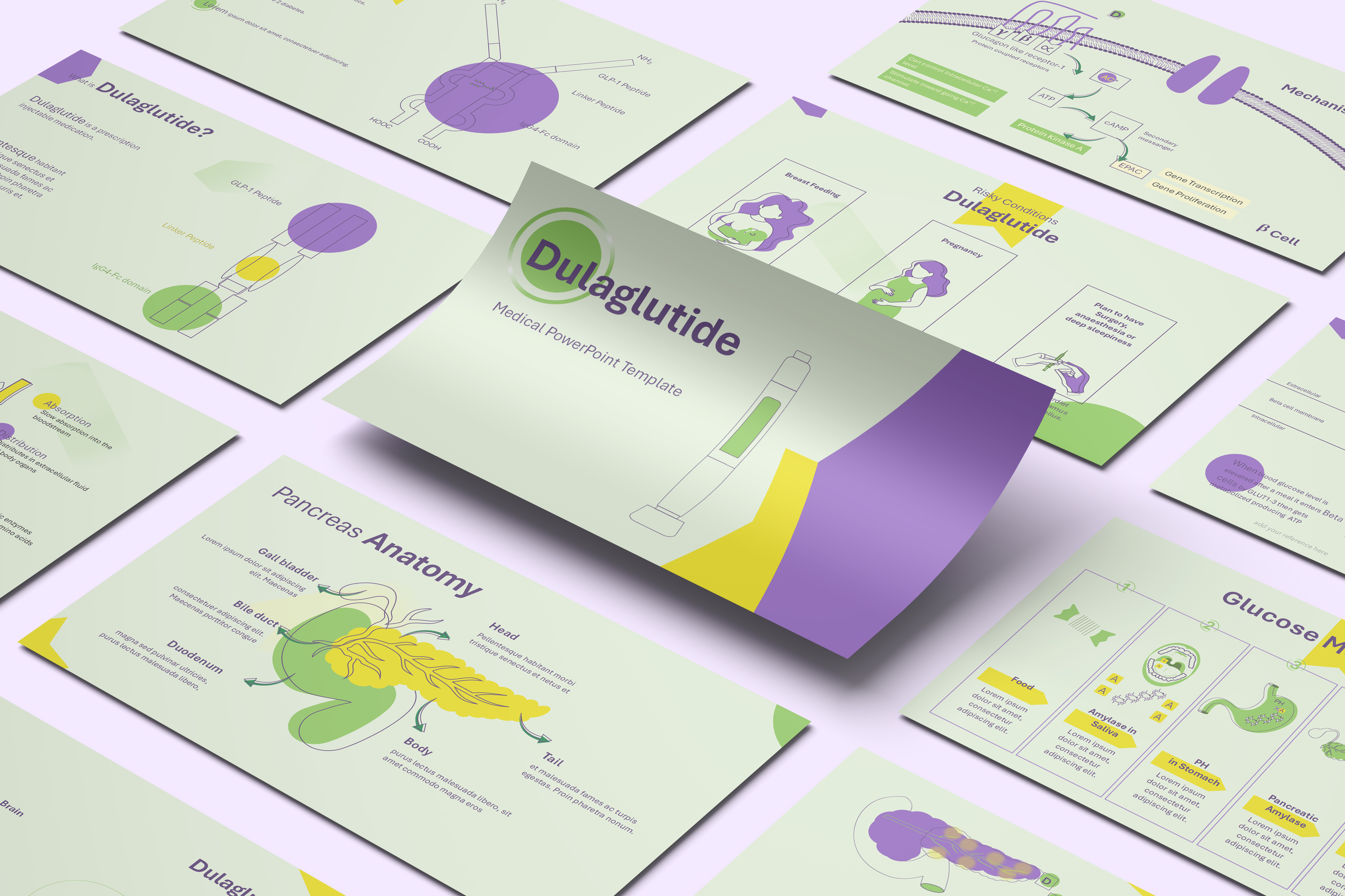 Dulaglutide PowerPoint Template