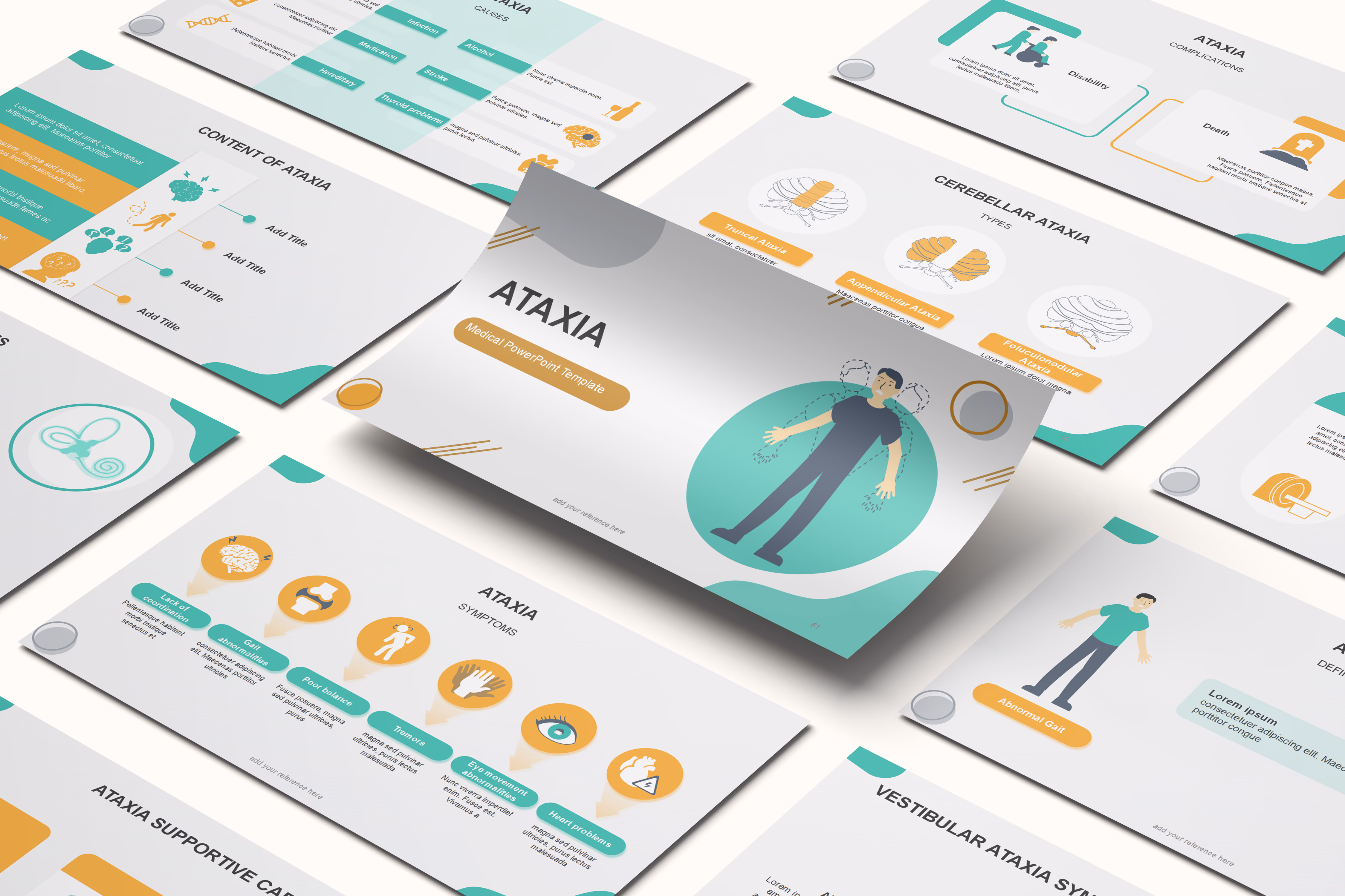 Ataxia PowerPoint Template