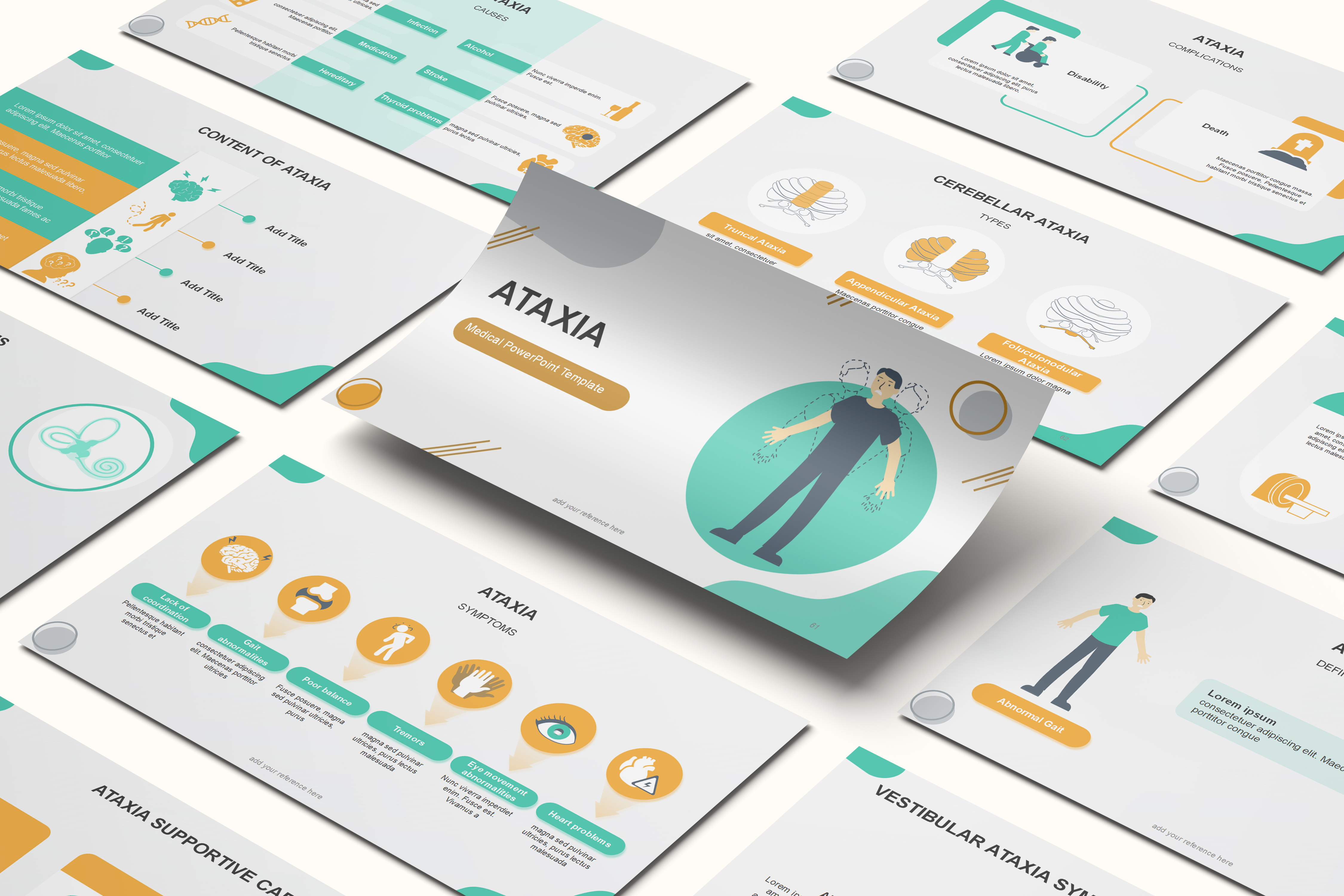 Ataxia PowerPoint Template