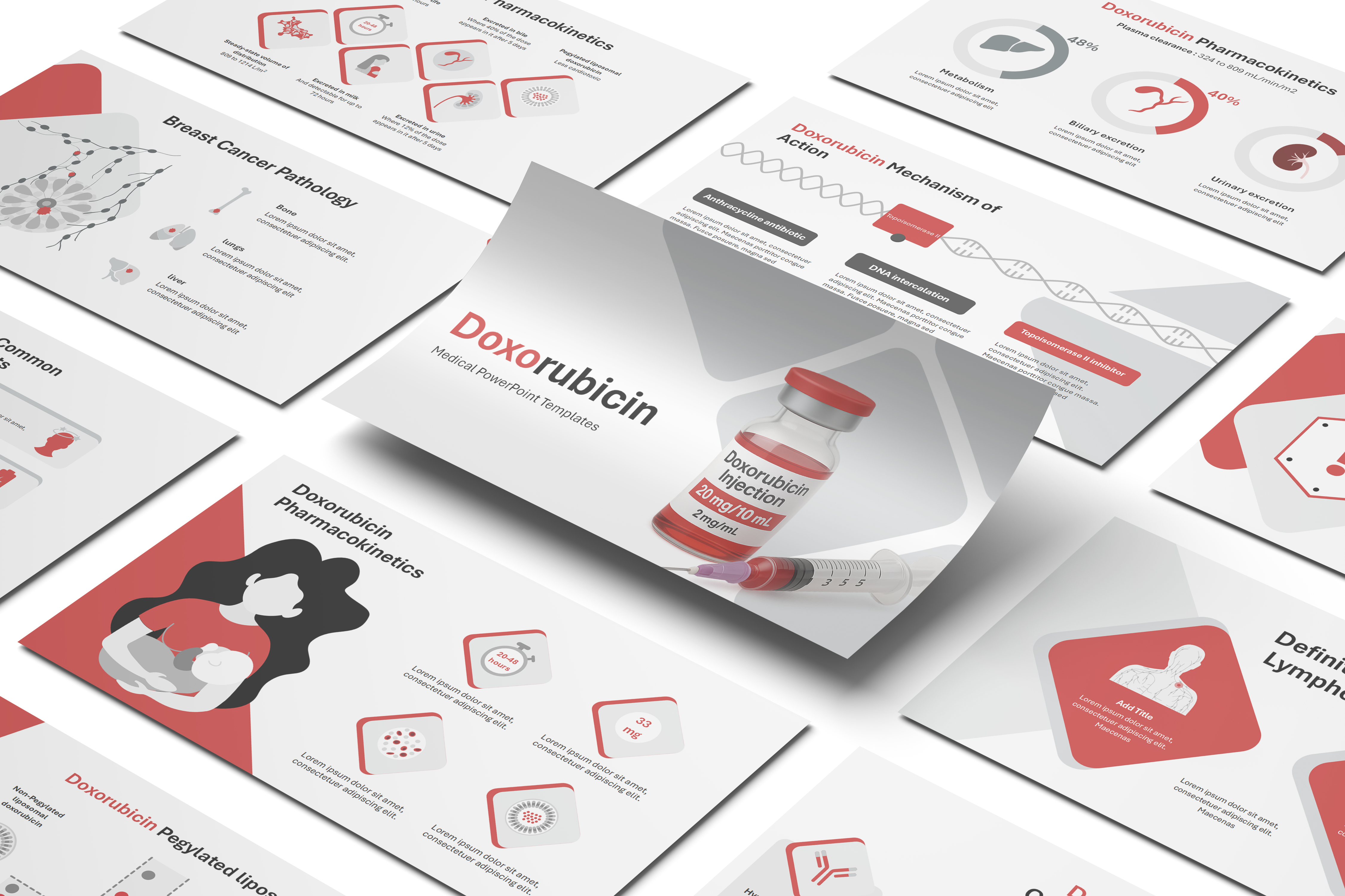 Doxorubicin PowerPoint Template 