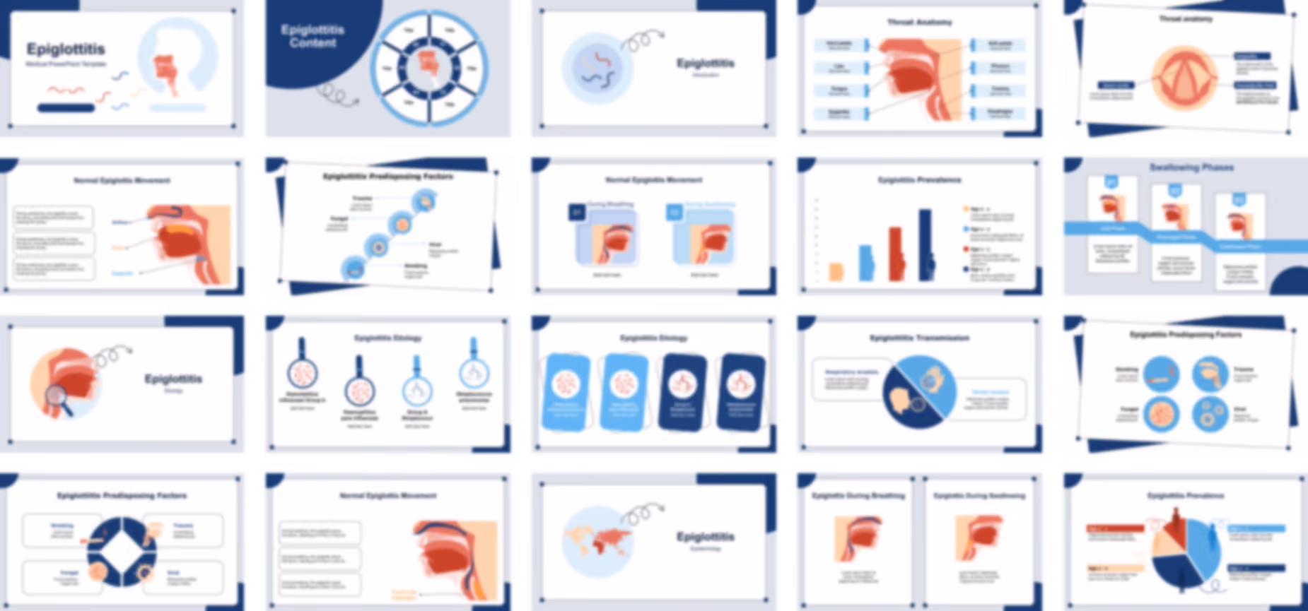 Epiglottitis PowerPoint Template slide preview