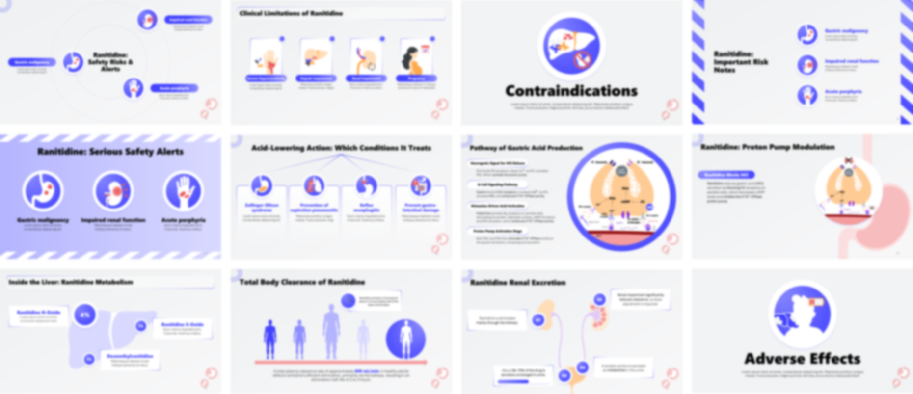 Ranitidine presentation Template preview