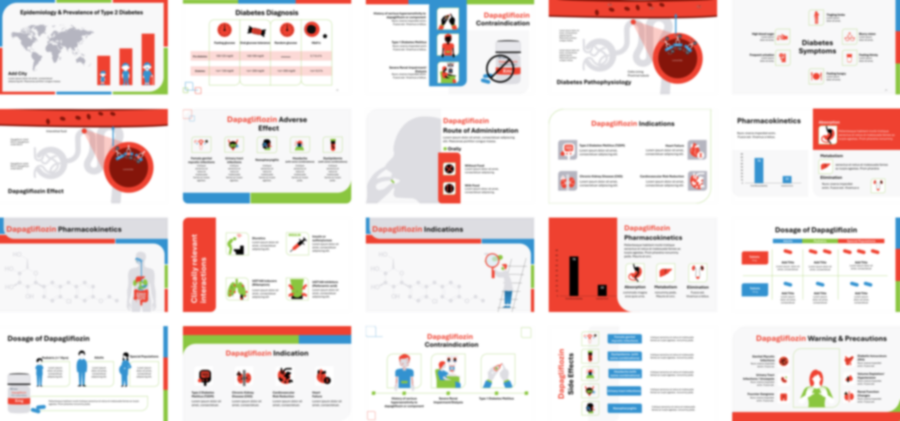 Dapagliflozin presentation Template preview