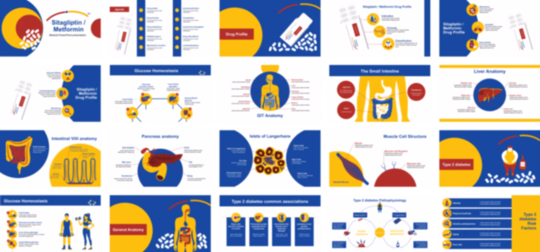 Sitagliptin Metformin PowerPoint Template slide preview