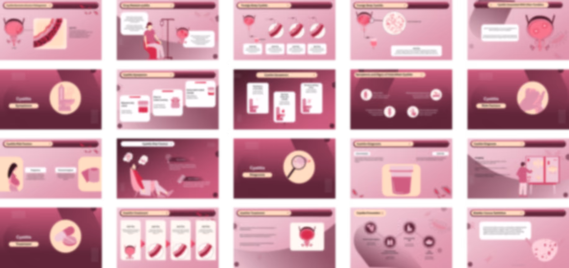 Cystitis presentation Template preview