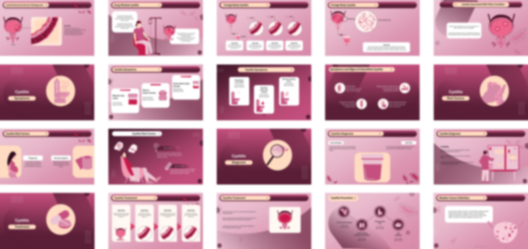Cystitis presentation Template preview