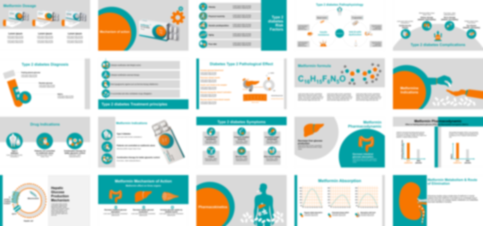Metformin presentation Template preview