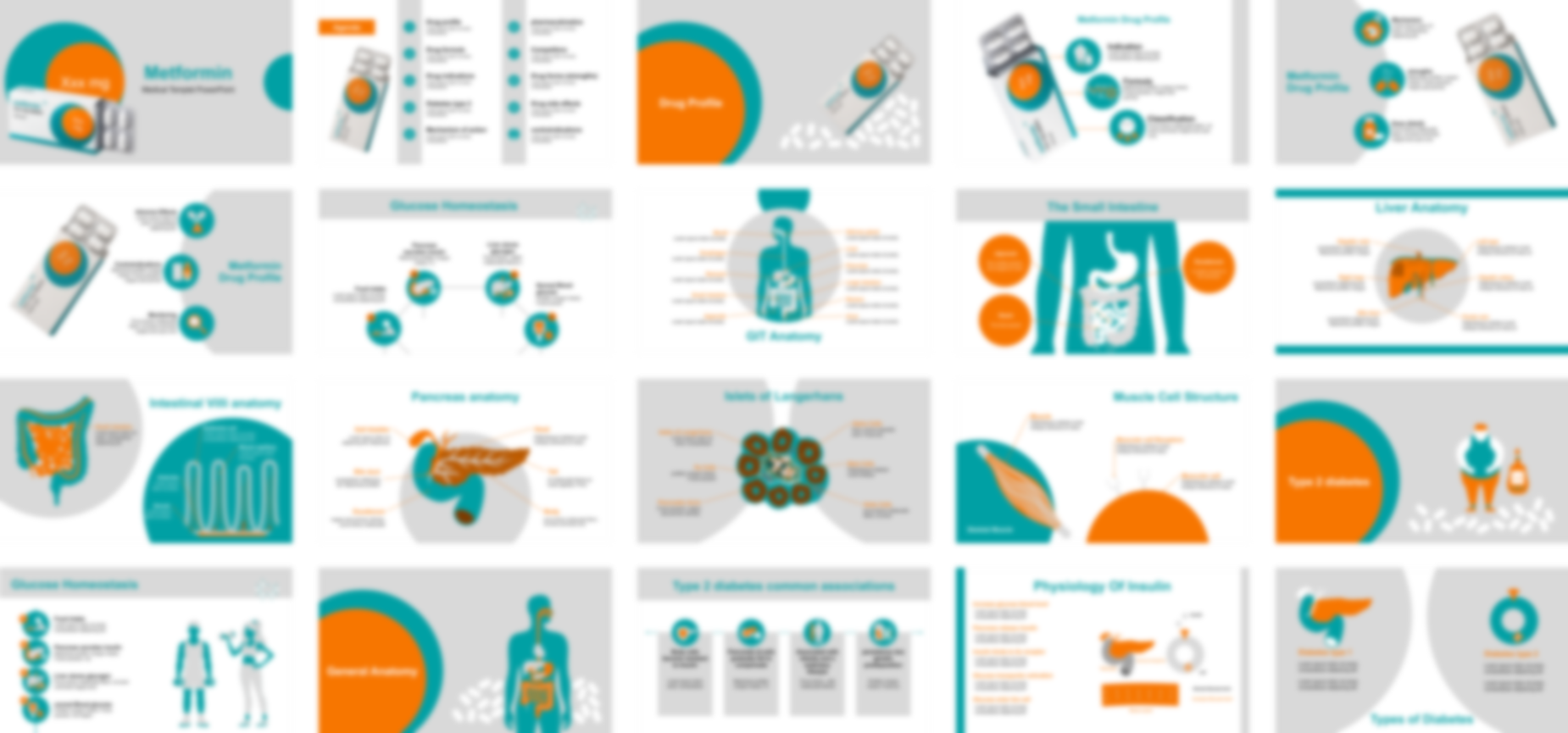 Metformin PowerPoint Template slide preview