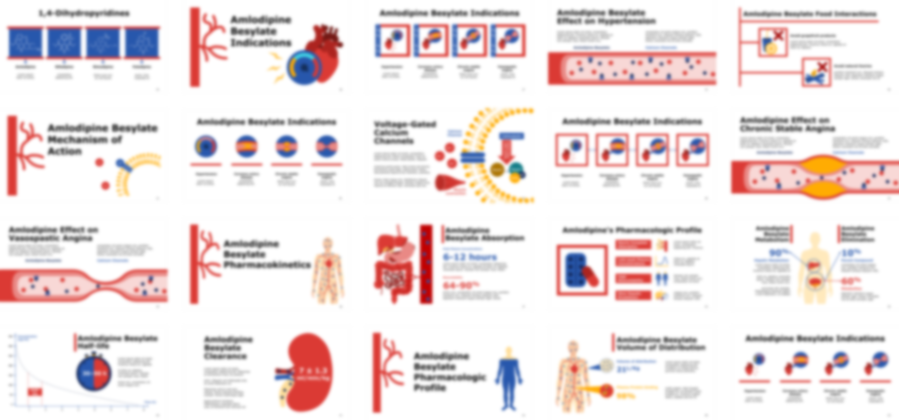 Amlodipine presentation Template preview