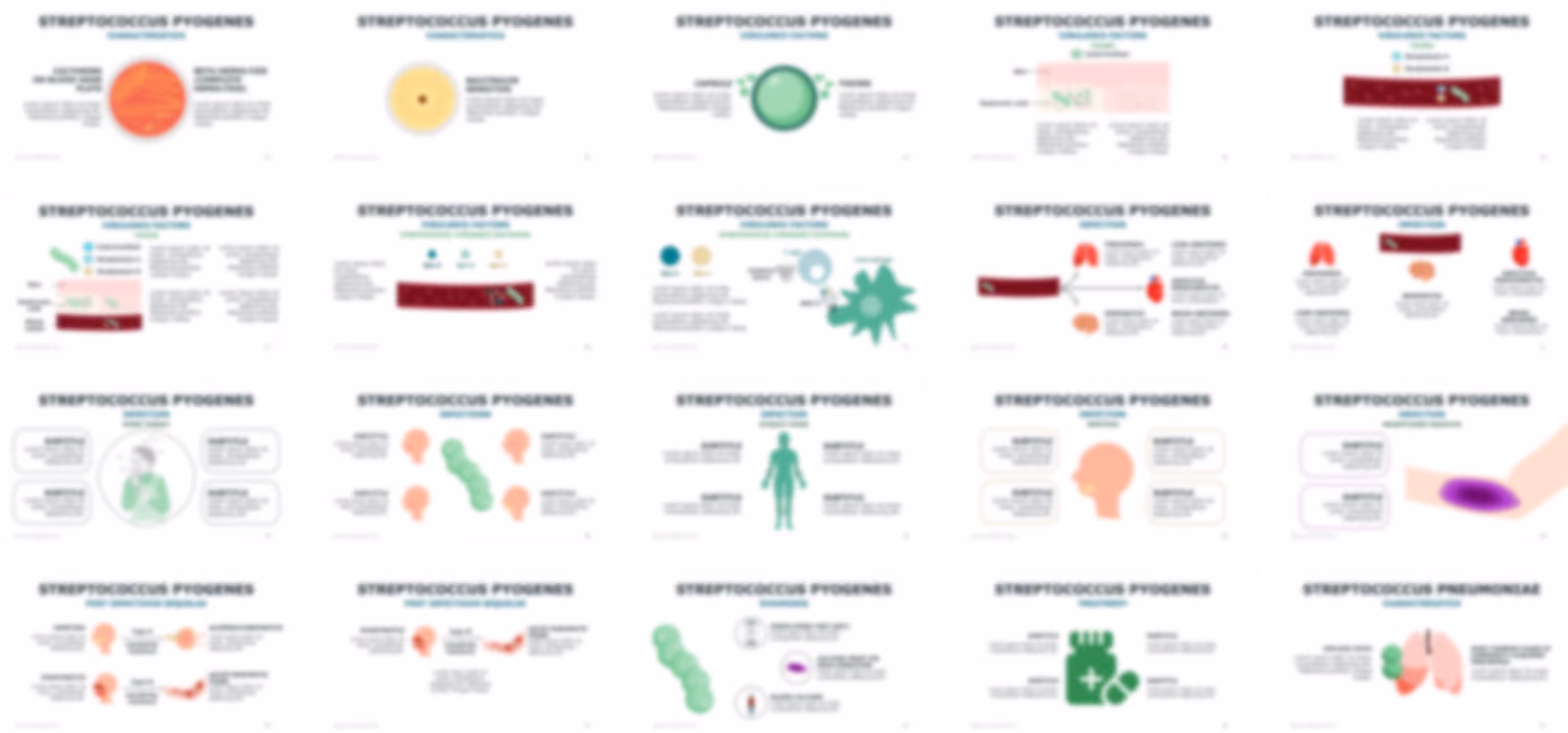 Bacteriology presentation Template preview