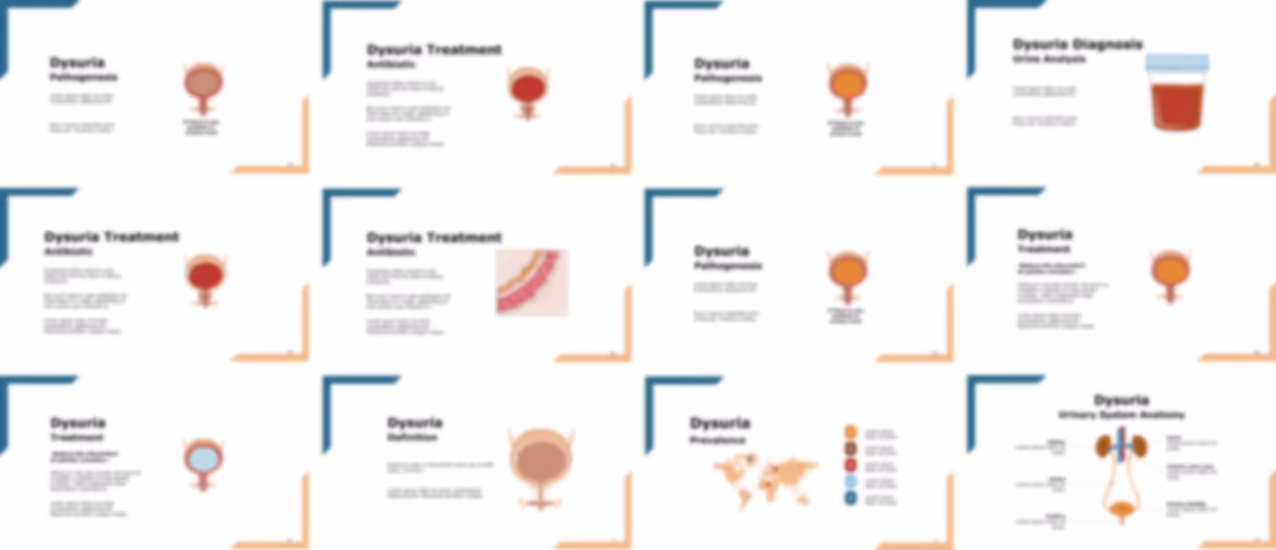 Dysuria presentation Template preview