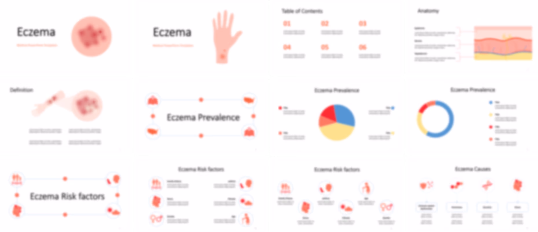 Eczema PowerPoint Template slide preview