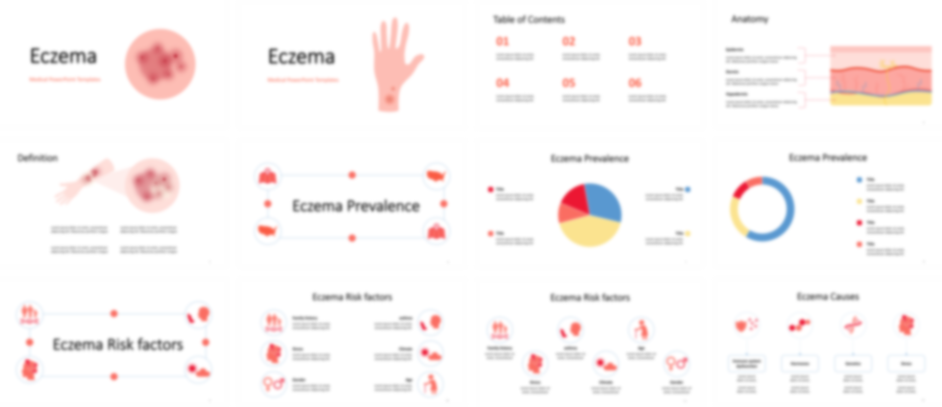 Eczema PowerPoint Template slide preview