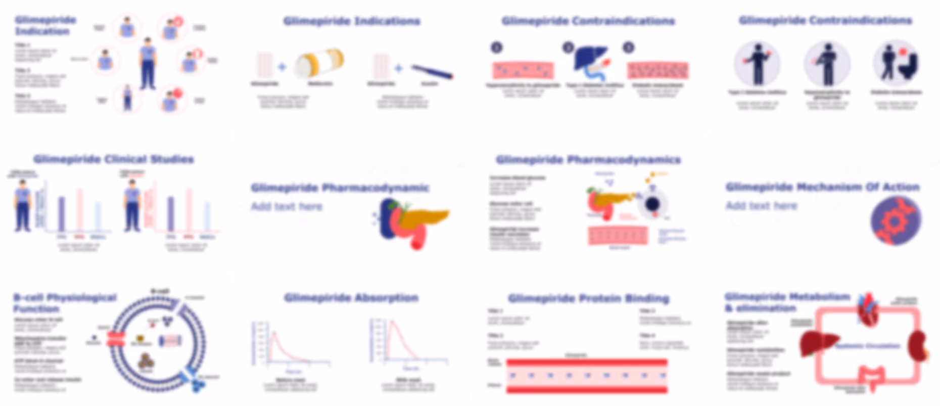 Glimepiride presentation Template preview