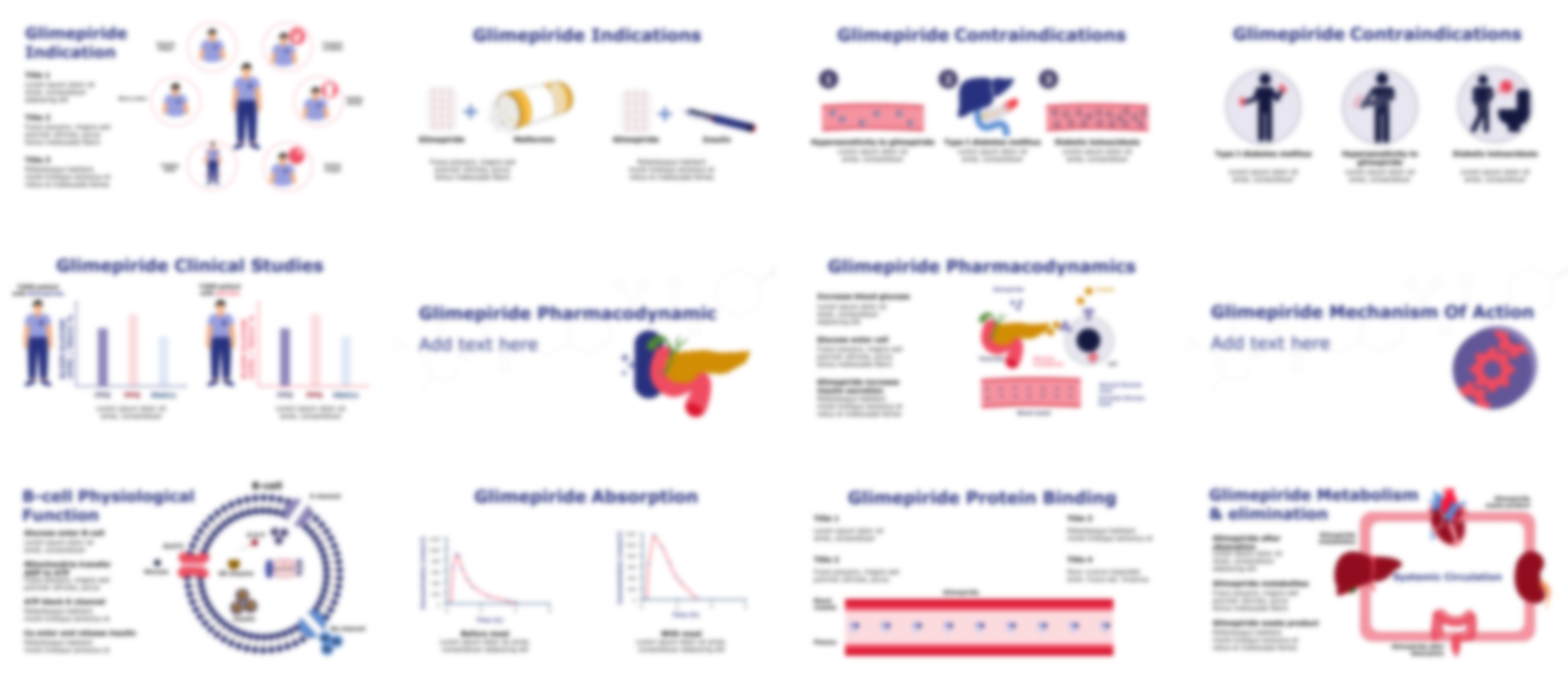 Glimepiride presentation Template preview