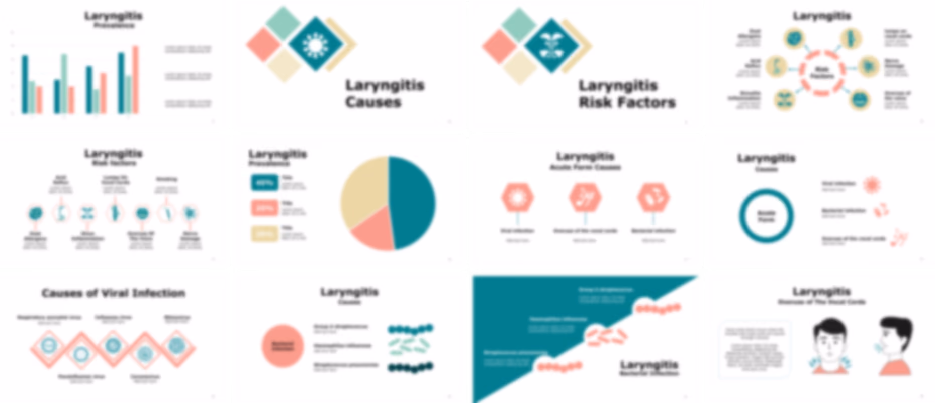 Laryngitis presentation Template preview