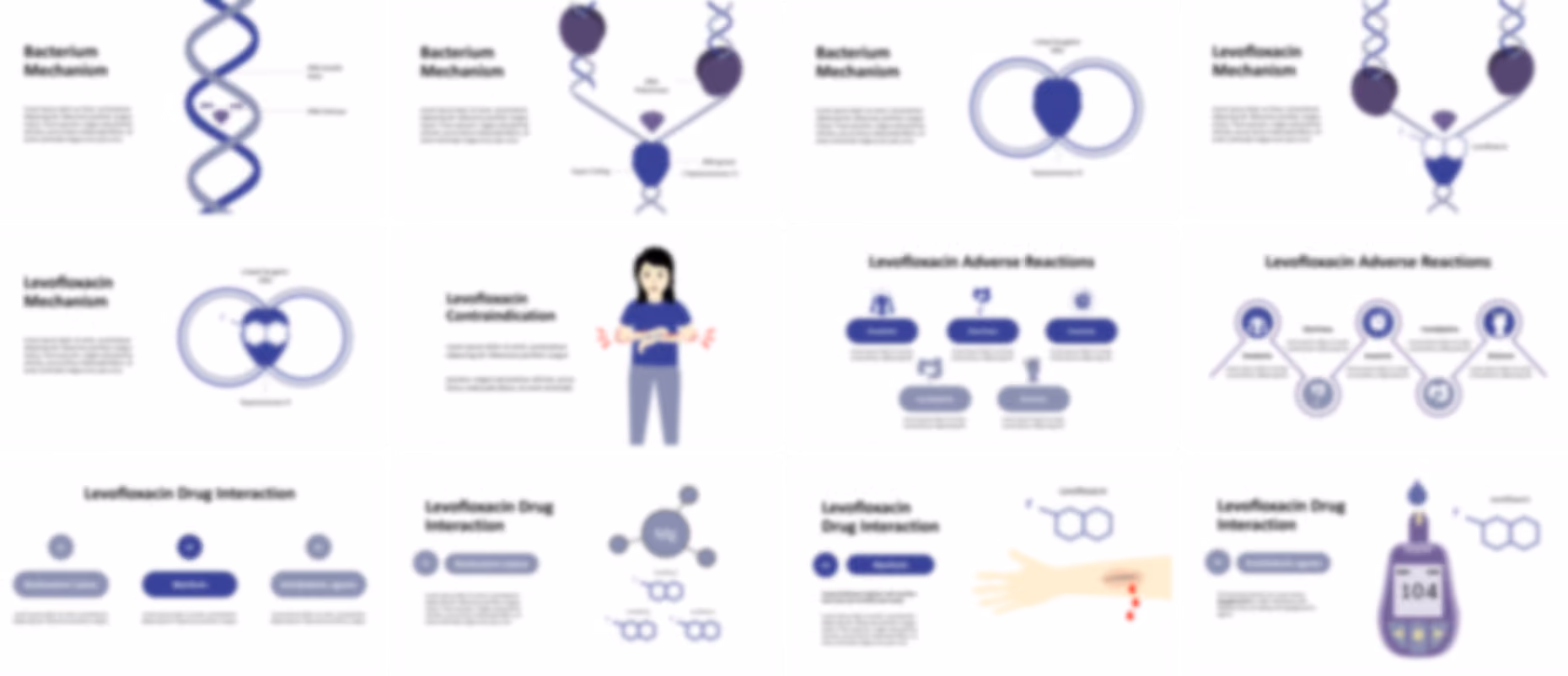 Levofloxacin presentation Template preview