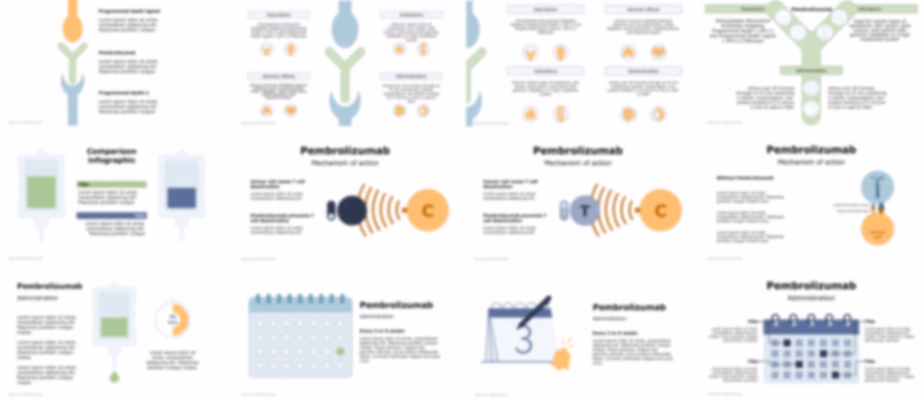 Pembrolizumab presentation Template preview