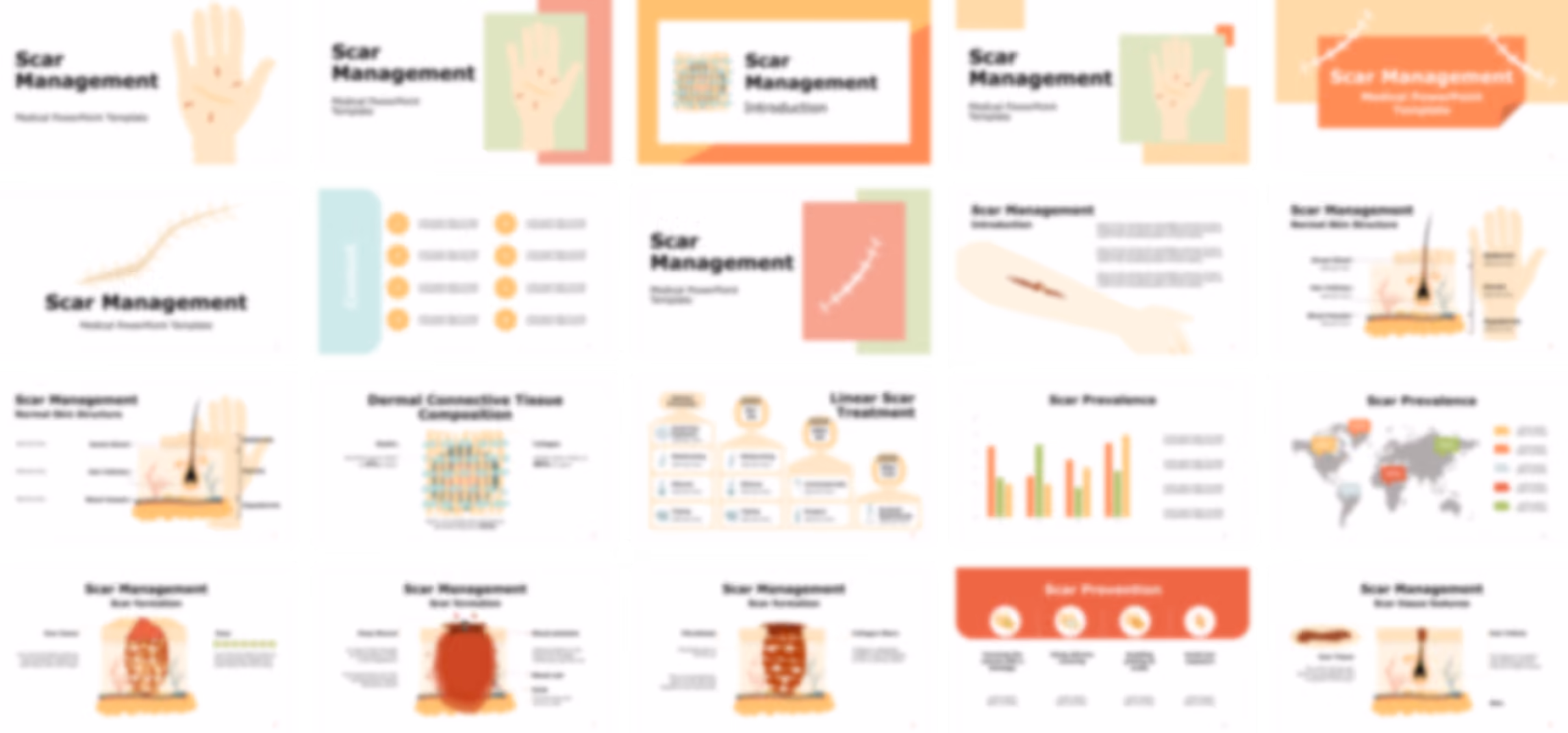 Scar PowerPoint Template slide preview
