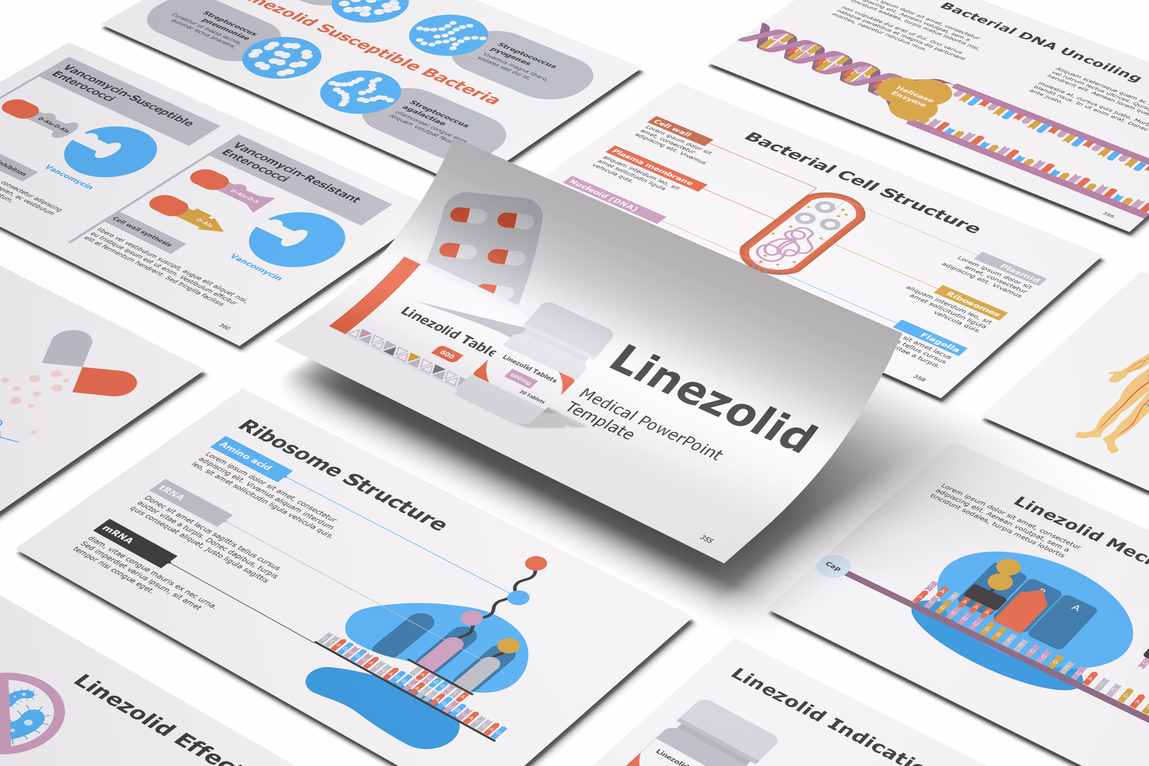 Linezolid PowerPoint Template