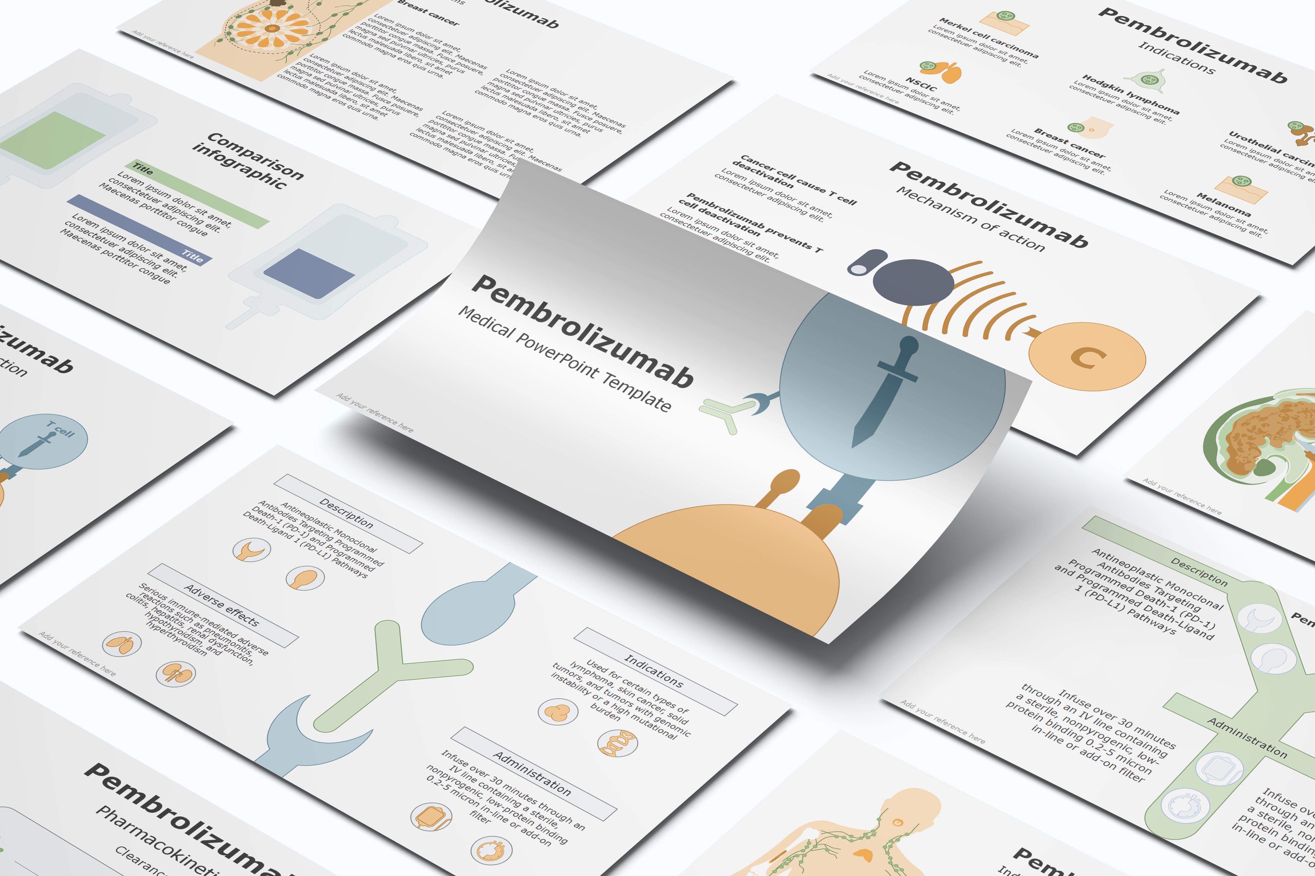 Pembrolizumab PowerPoint Template