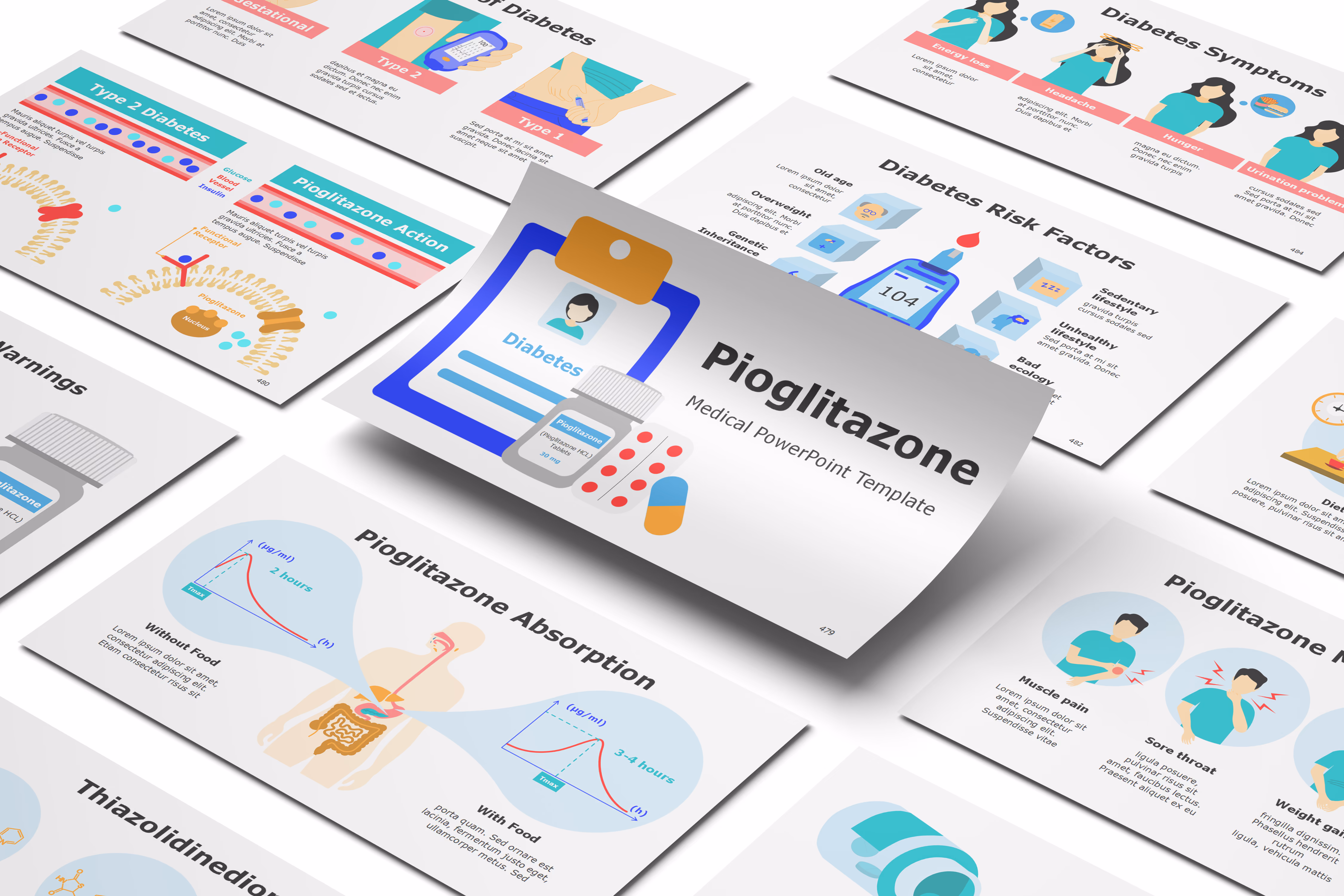 Pioglitazone PowerPoint Template