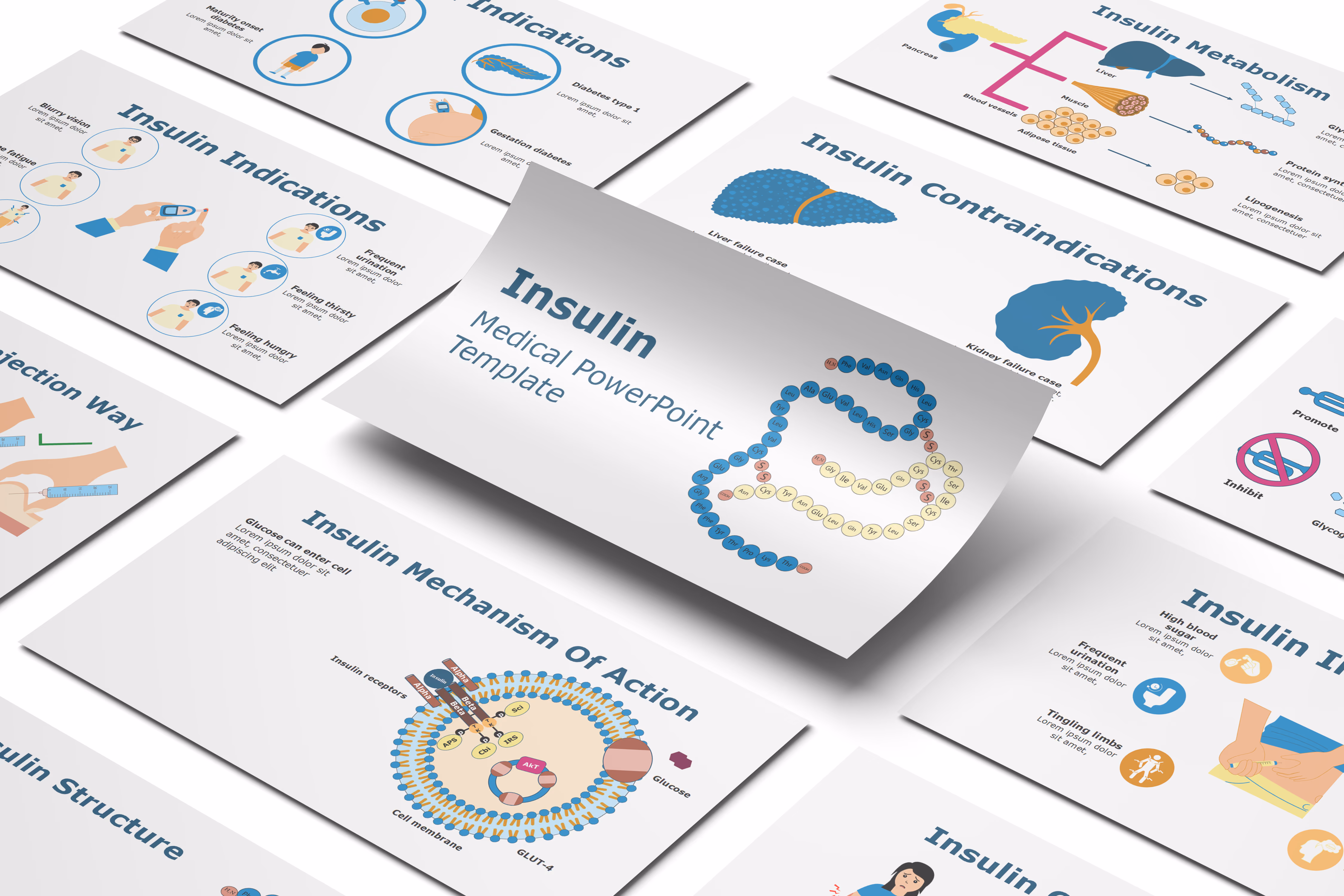 Insulin PowerPoint Template
