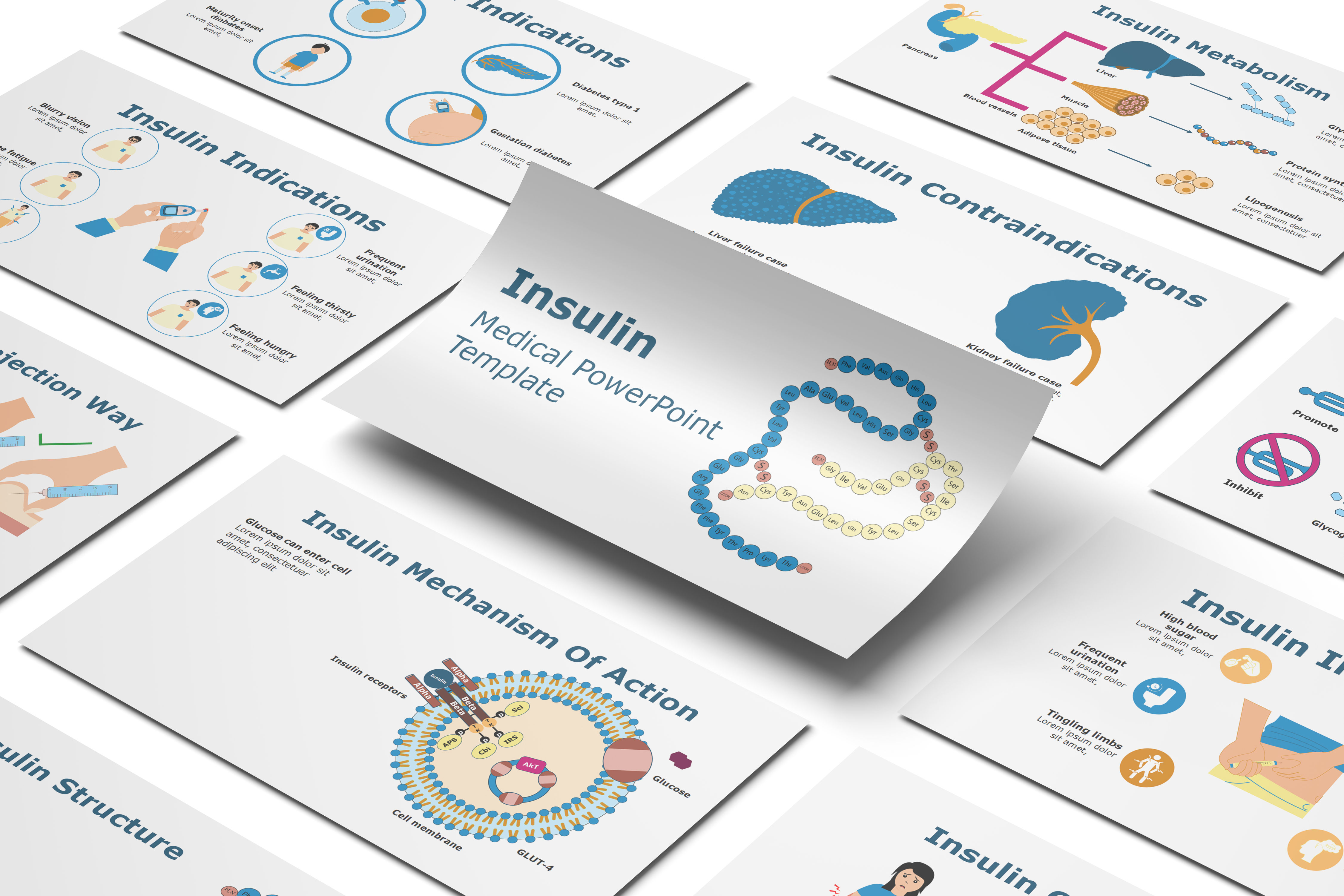 Insulin PowerPoint Template