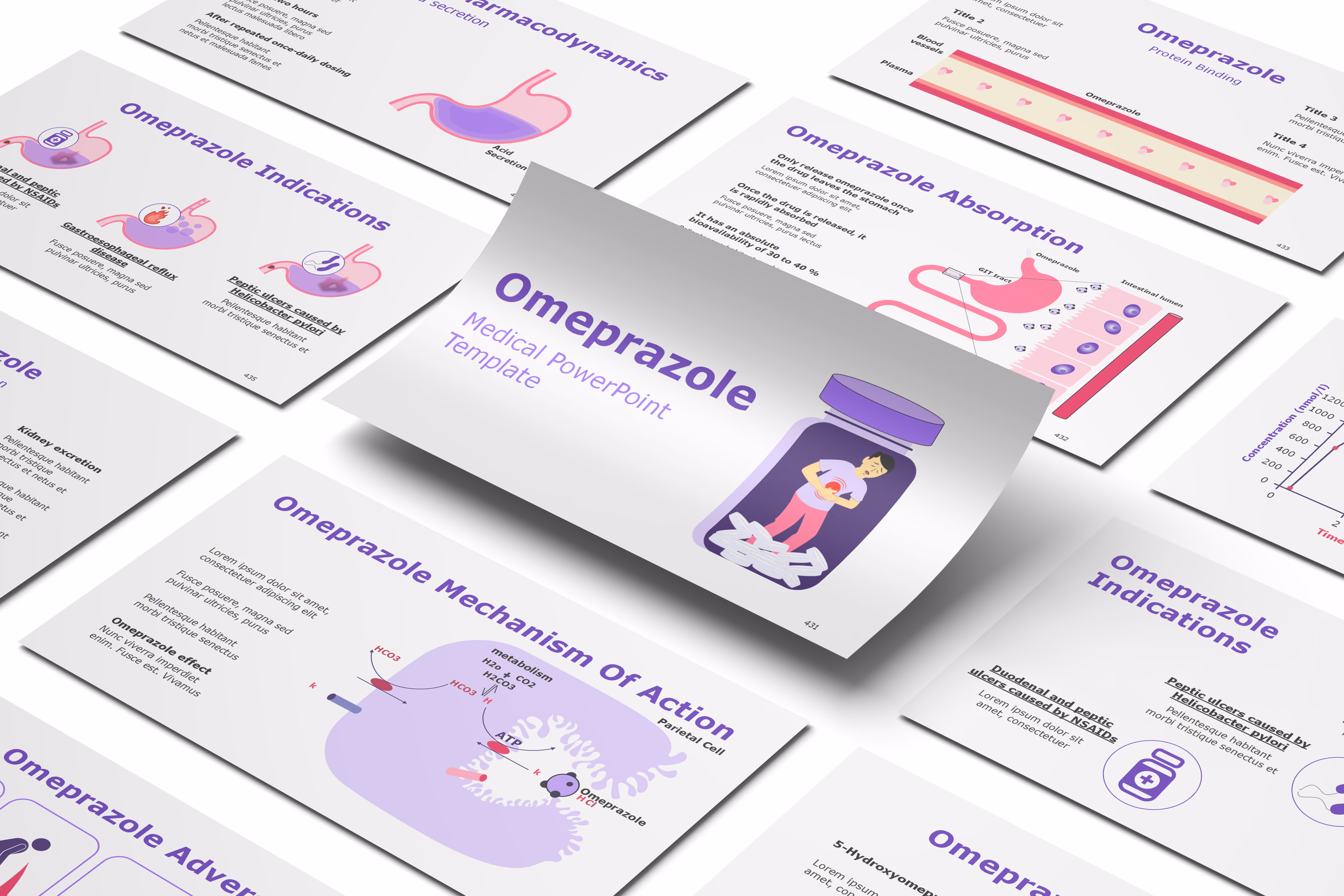 Omeprazole PowerPoint Template