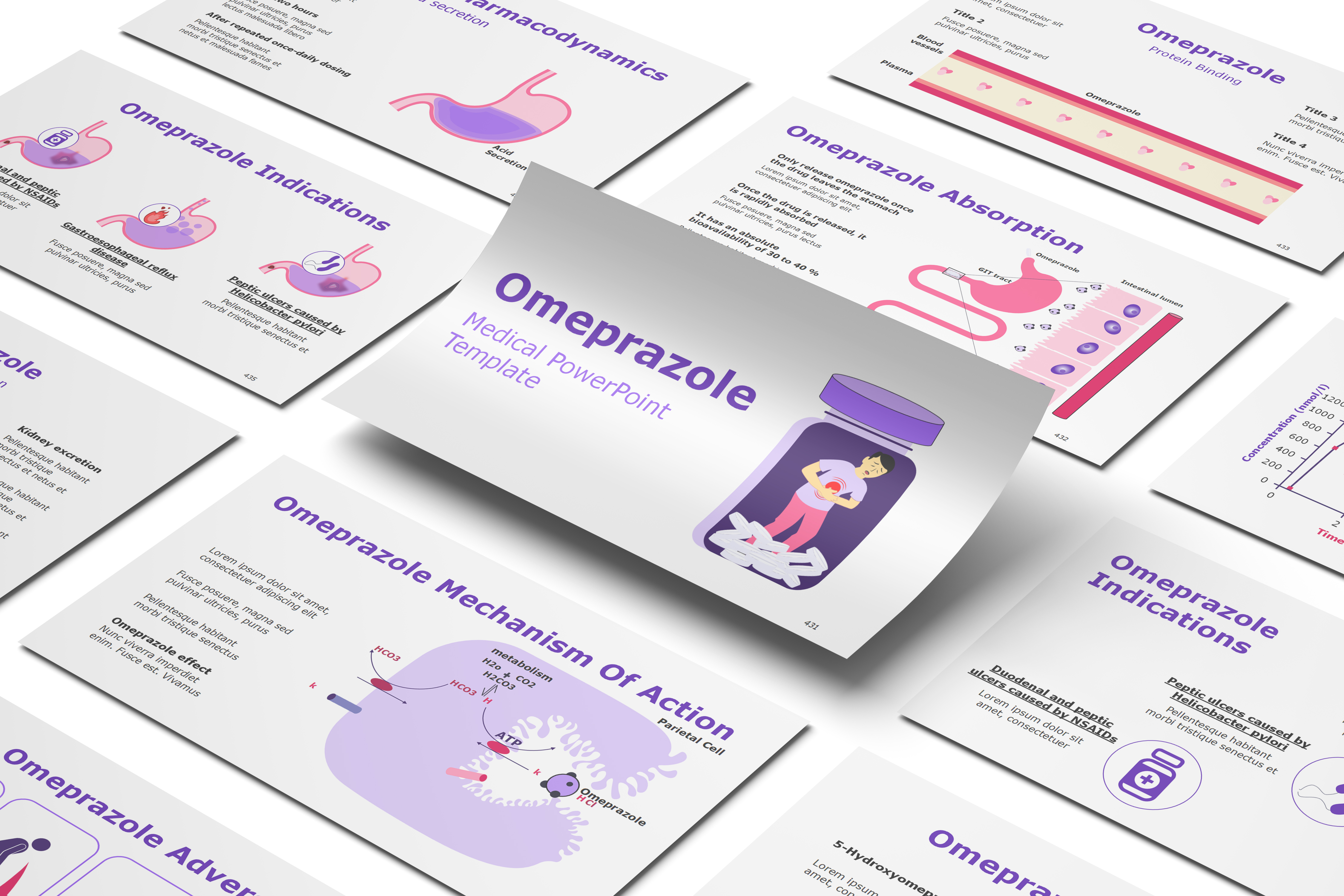 Omeprazole PowerPoint Template