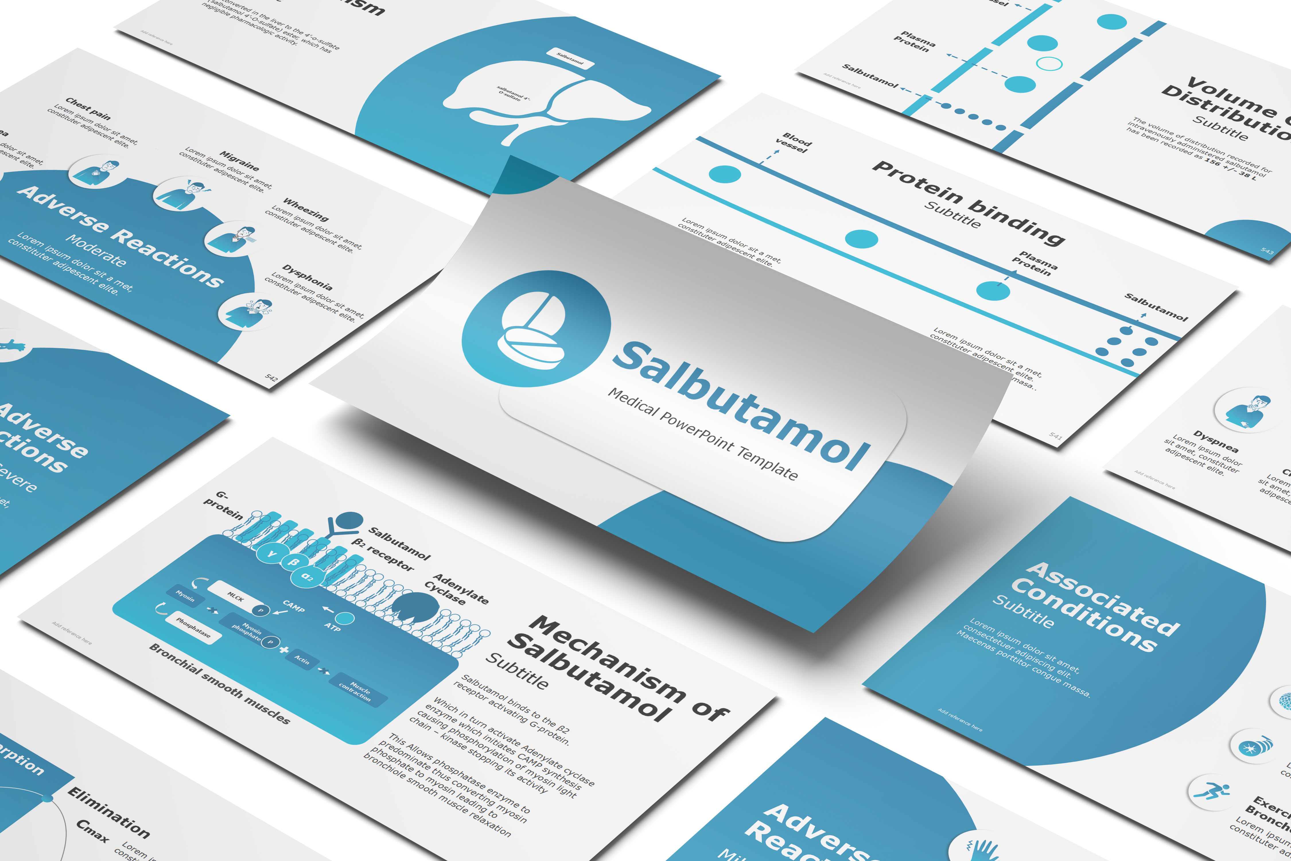 Salbutamol PowerPoint Template
