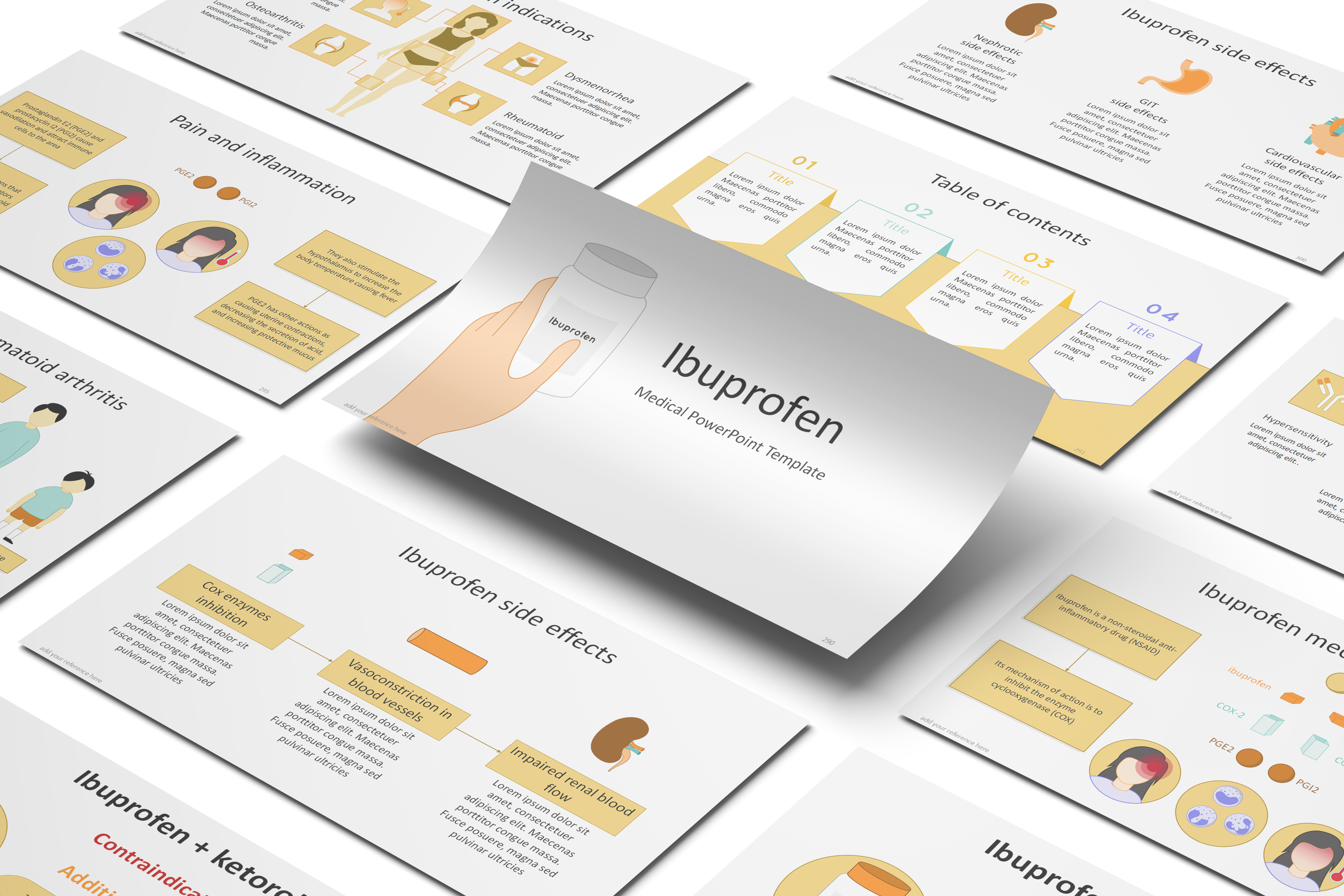 Ibuprofen PowerPoint Template