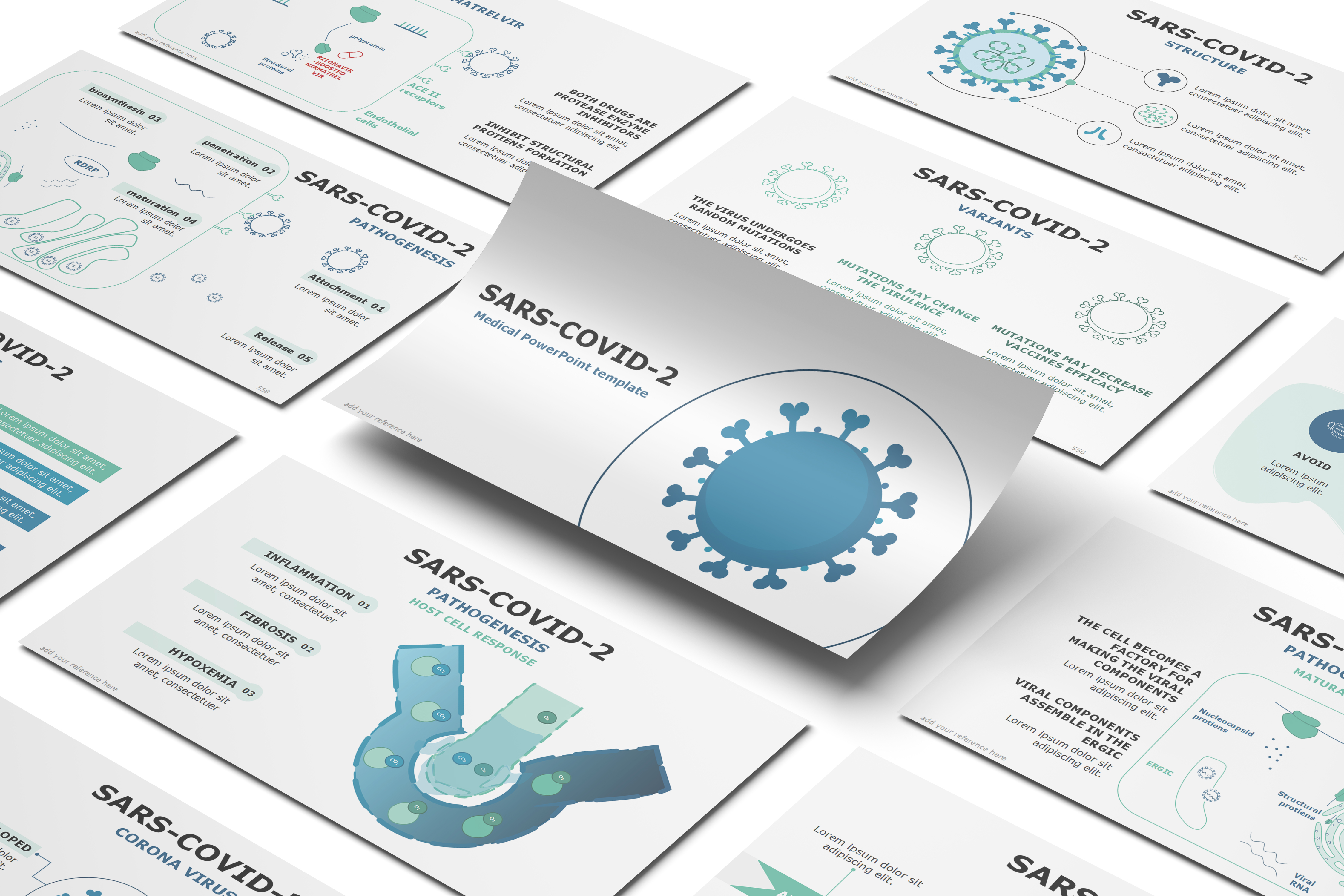 SARS-COVID PowerPoint Template