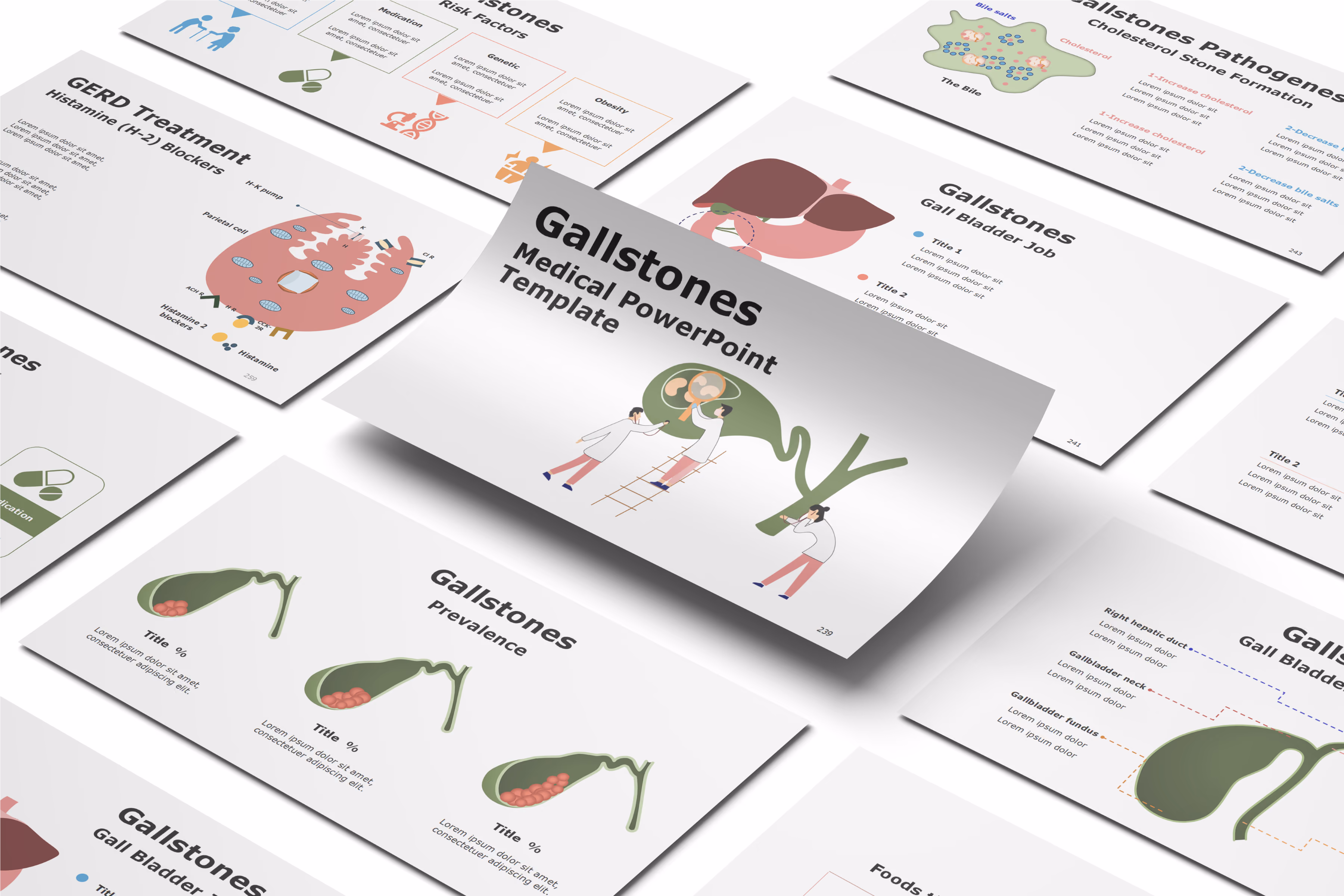 Gallstones PowerPoint Template