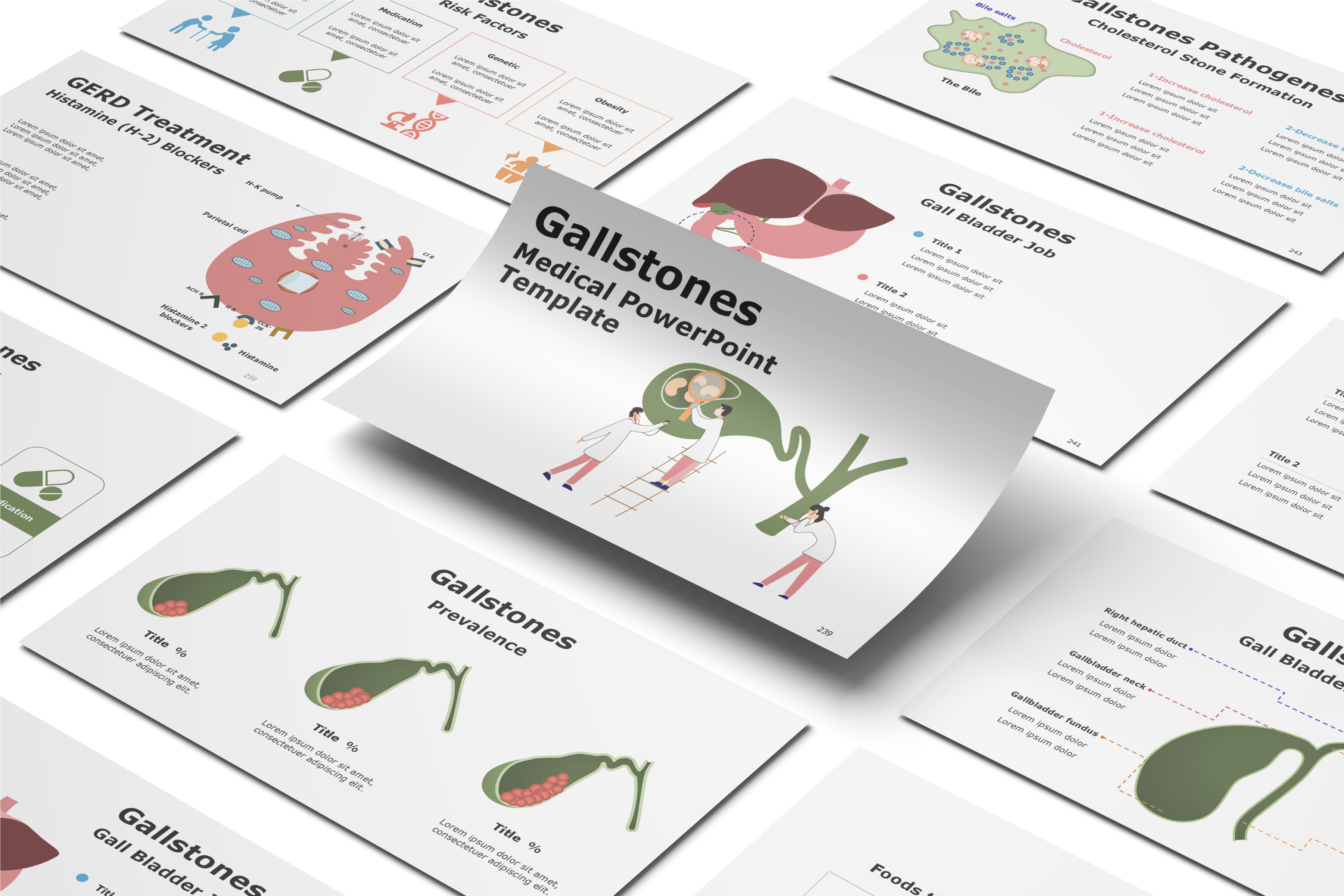 Gallstones PowerPoint Template