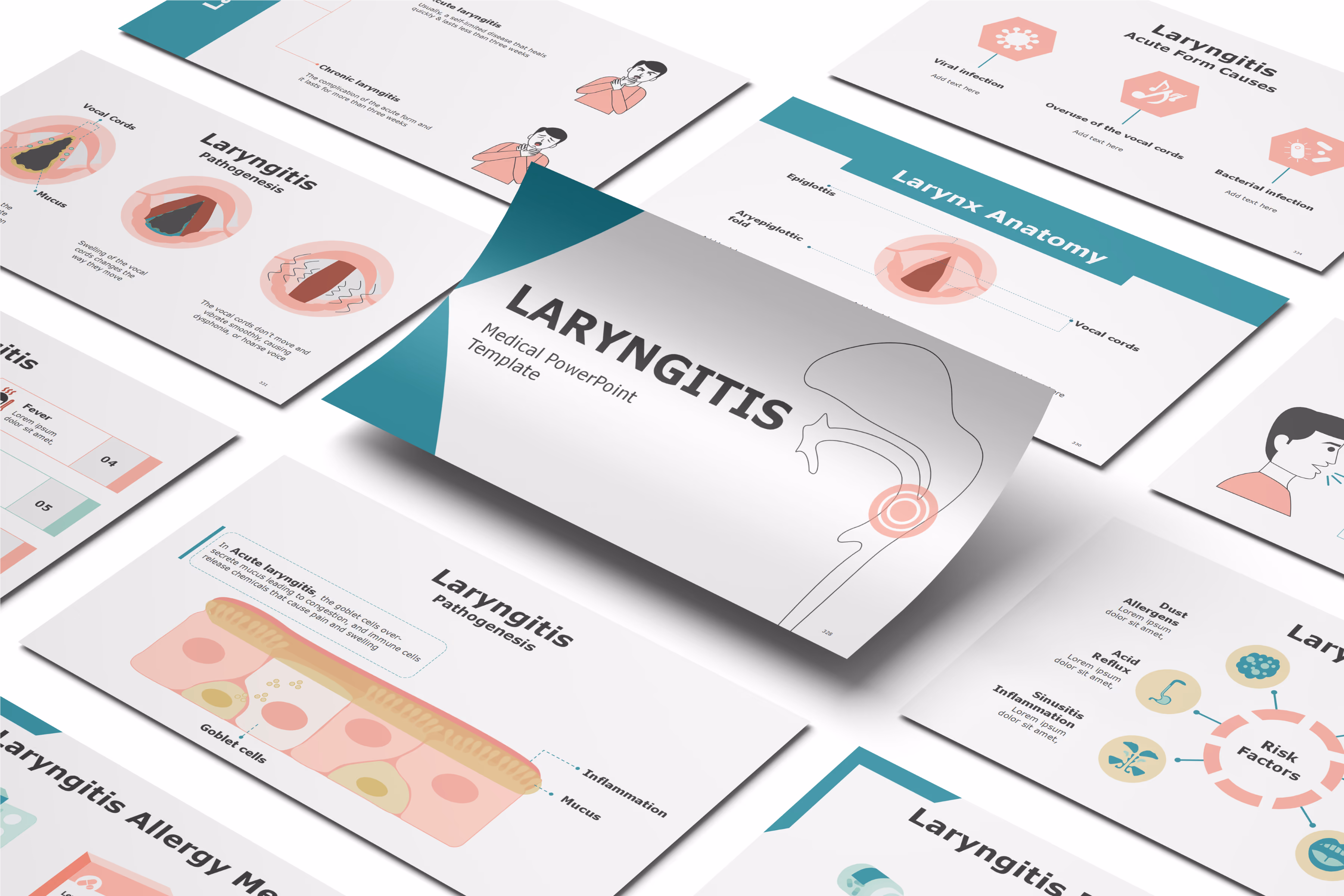 Laryngitis PowerPoint Template