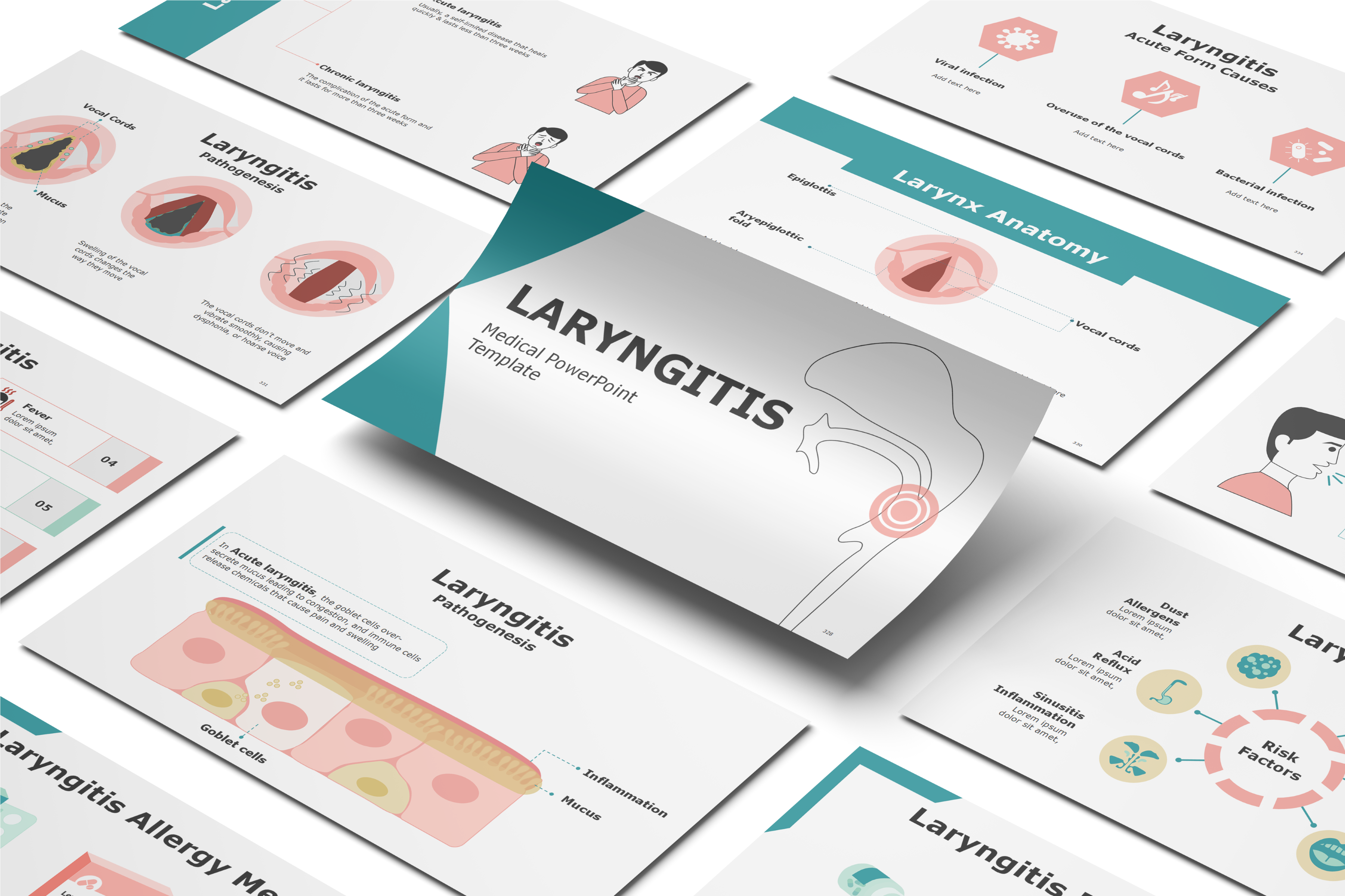 Laryngitis PowerPoint Template