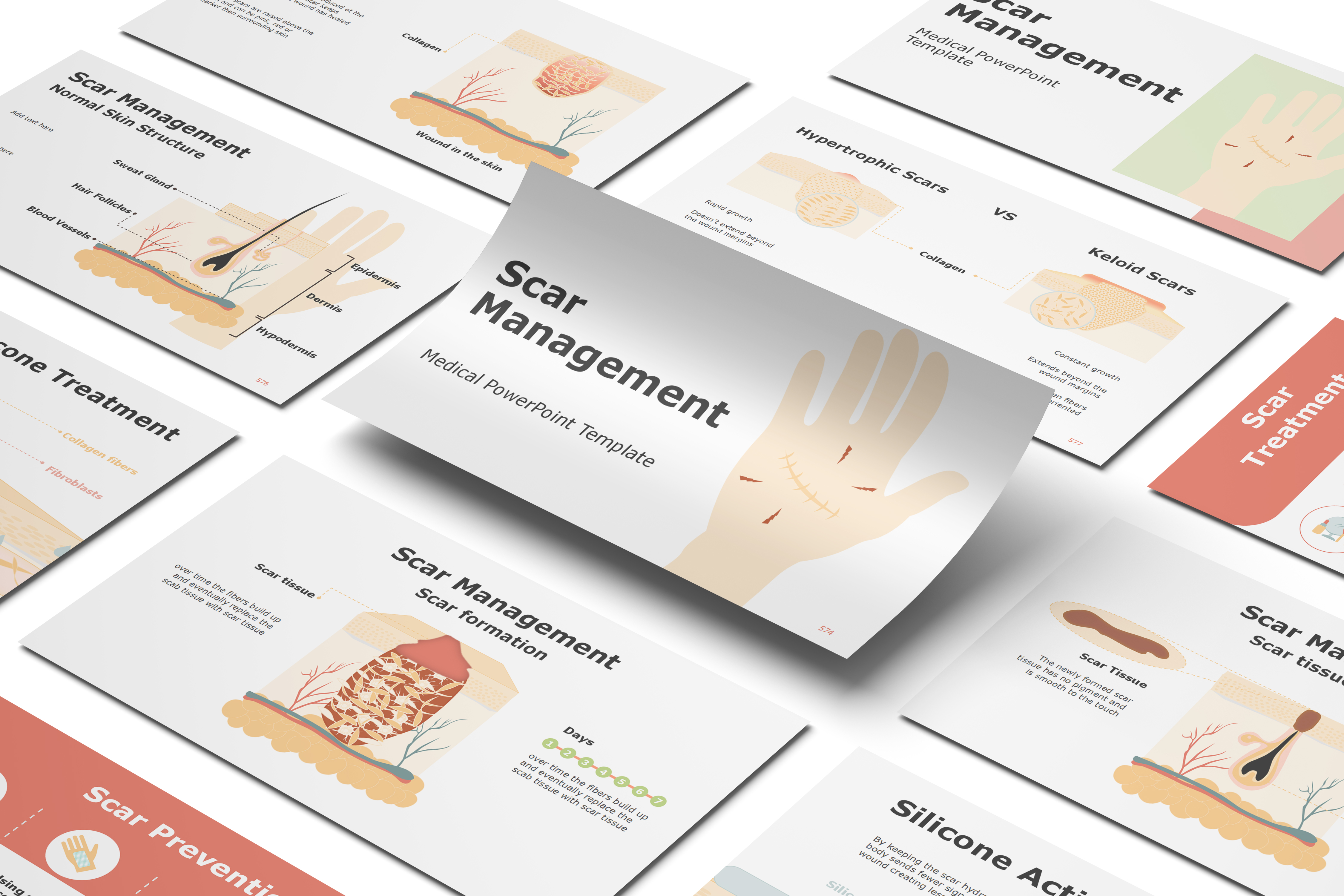 Scar PowerPoint Template