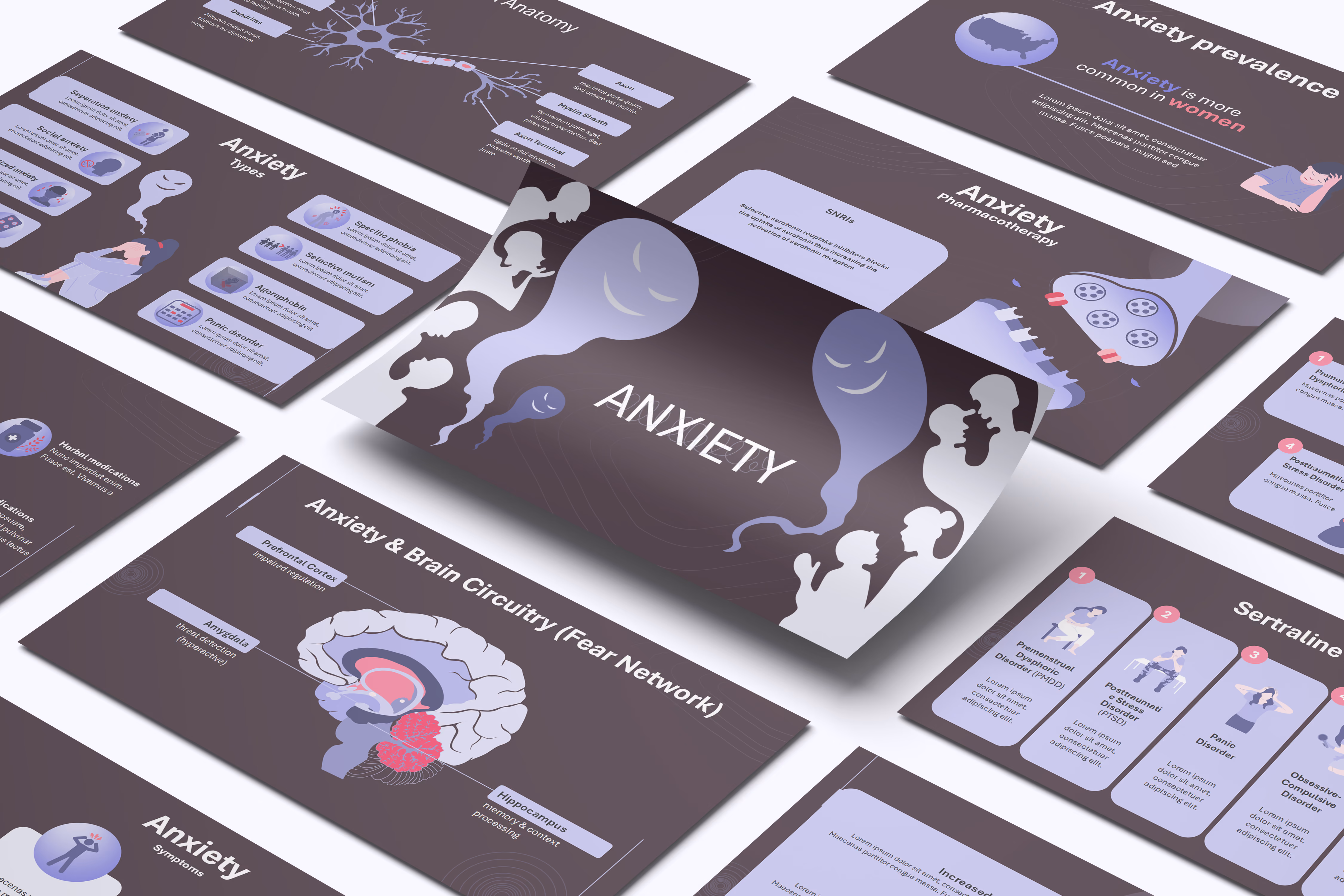 Anxiety PowerPoint Template