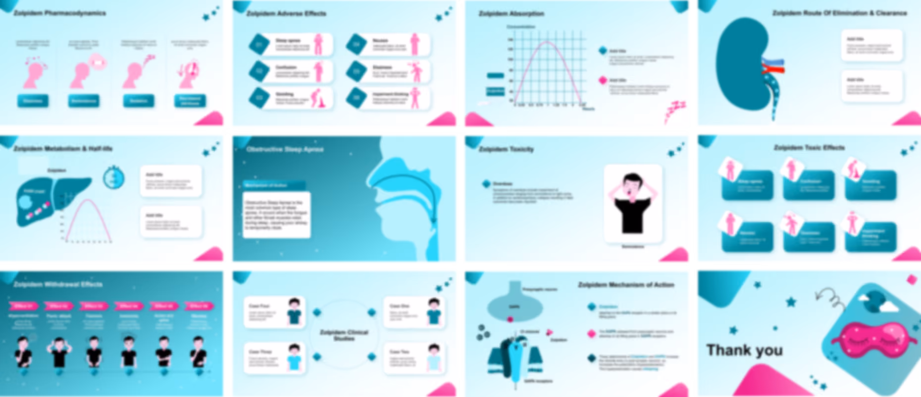 Zolpidem template preview