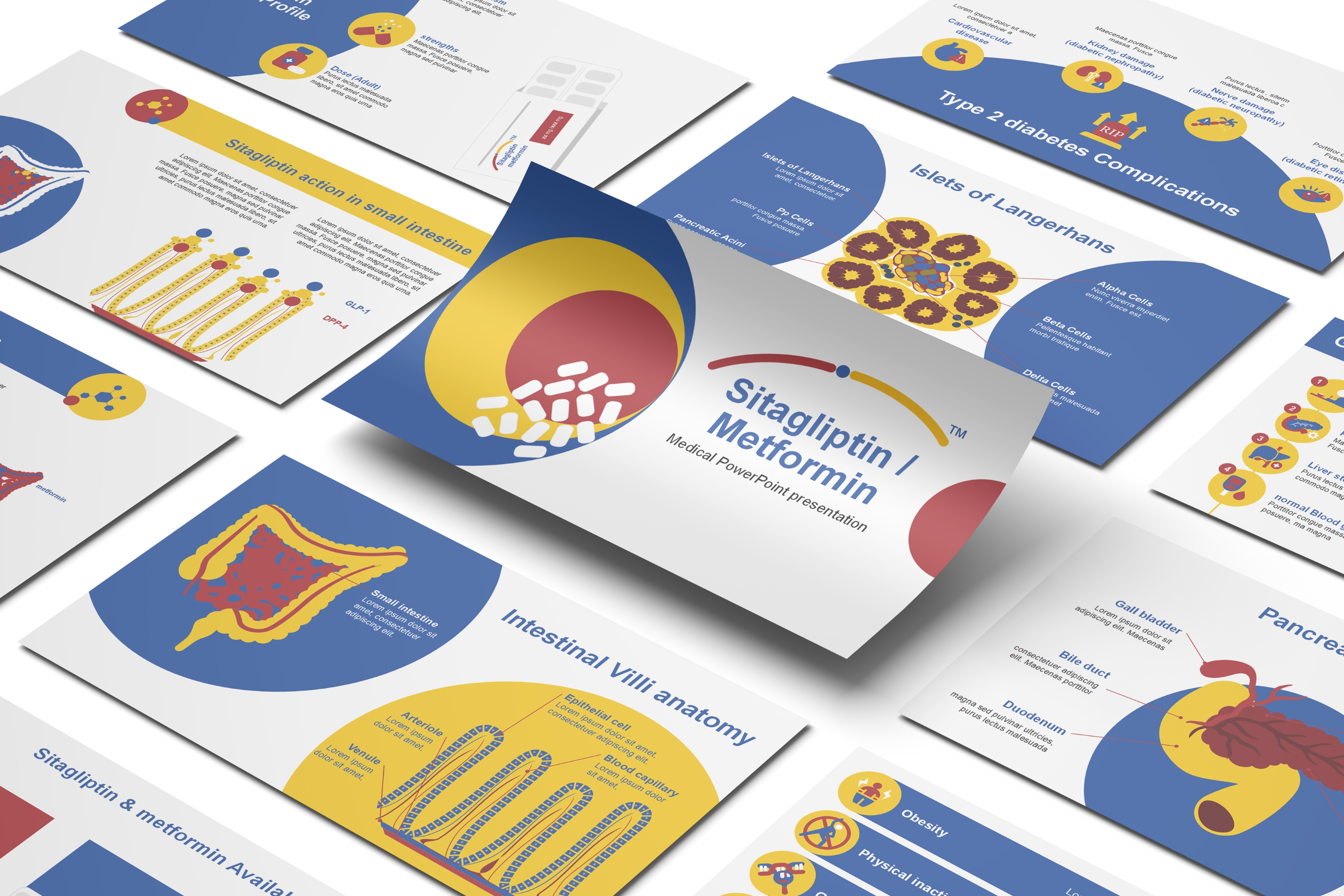 Sitagliptin Metformin PowerPoint Template