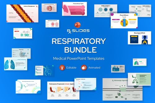 Respiratory PowerPoint Templates Bundle