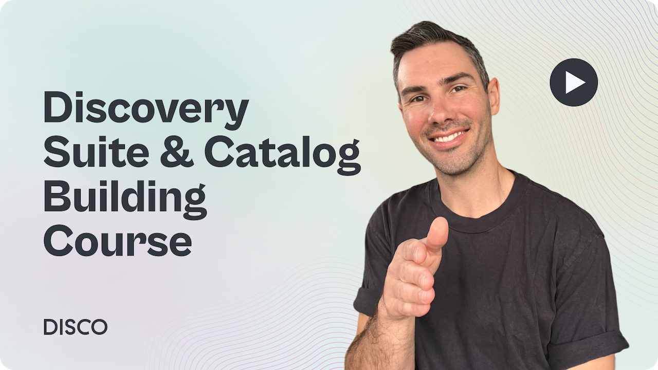 DISCO Catalog build overview