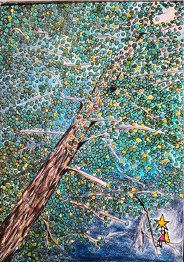 Kringelbaum mit Engelchen