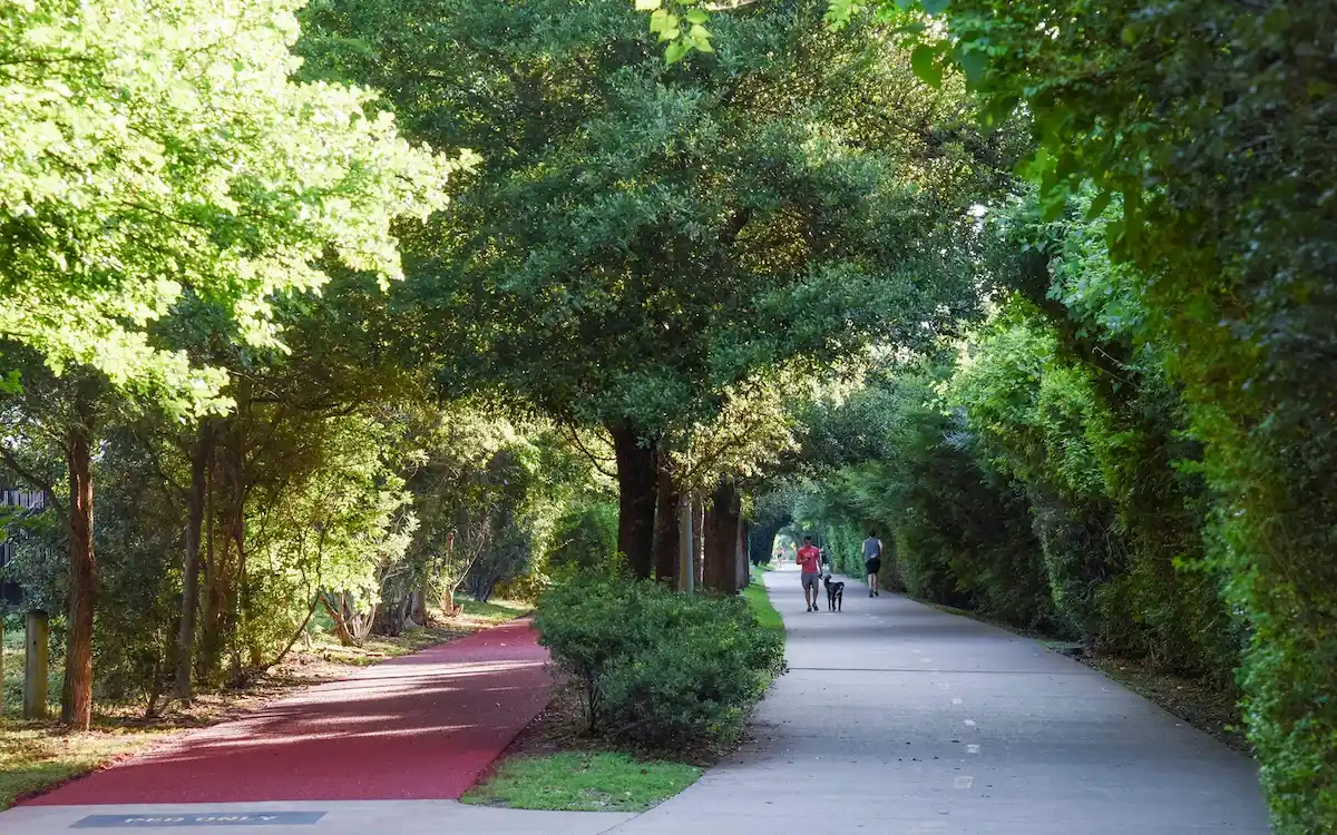 The Katy Trail in Dallas