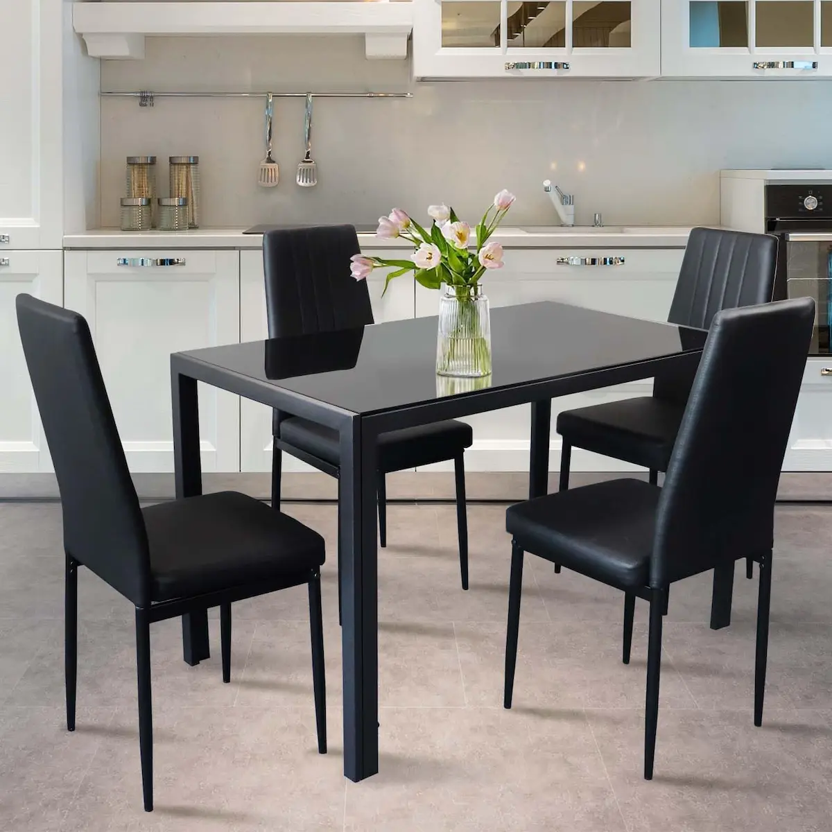 ELRINA Super Stable Dining Table Set