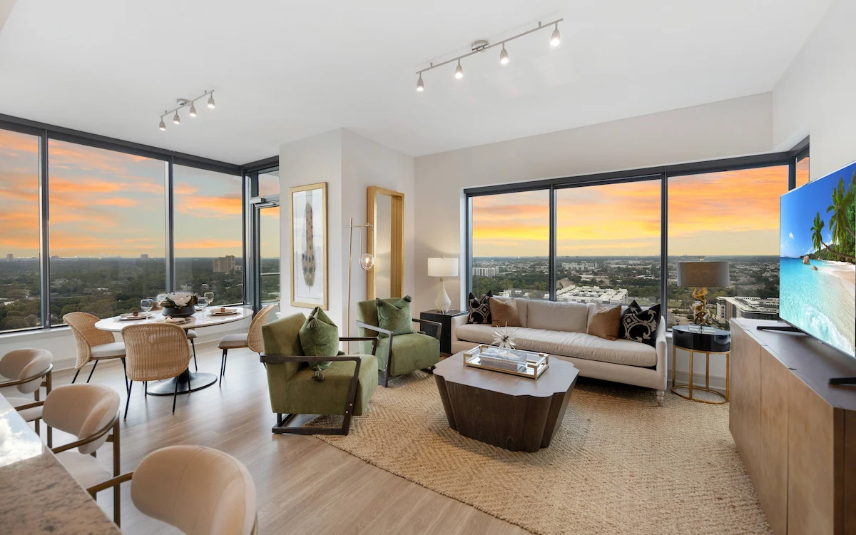 The Living Room at Driscoll at River Oaks