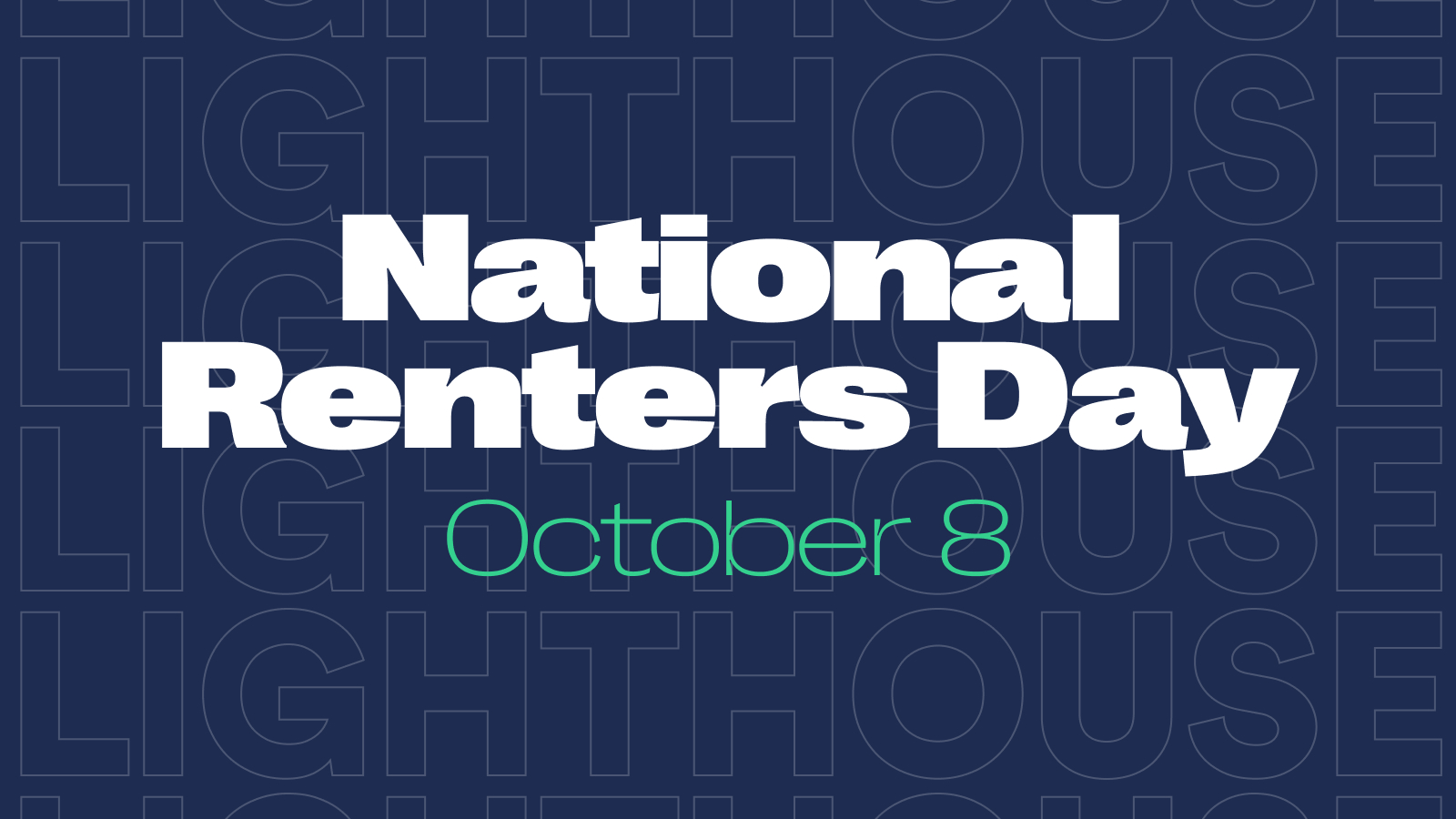 Introducing National Renters Day: Celebrating Renters Everywhere on October 8! 🏠🎉