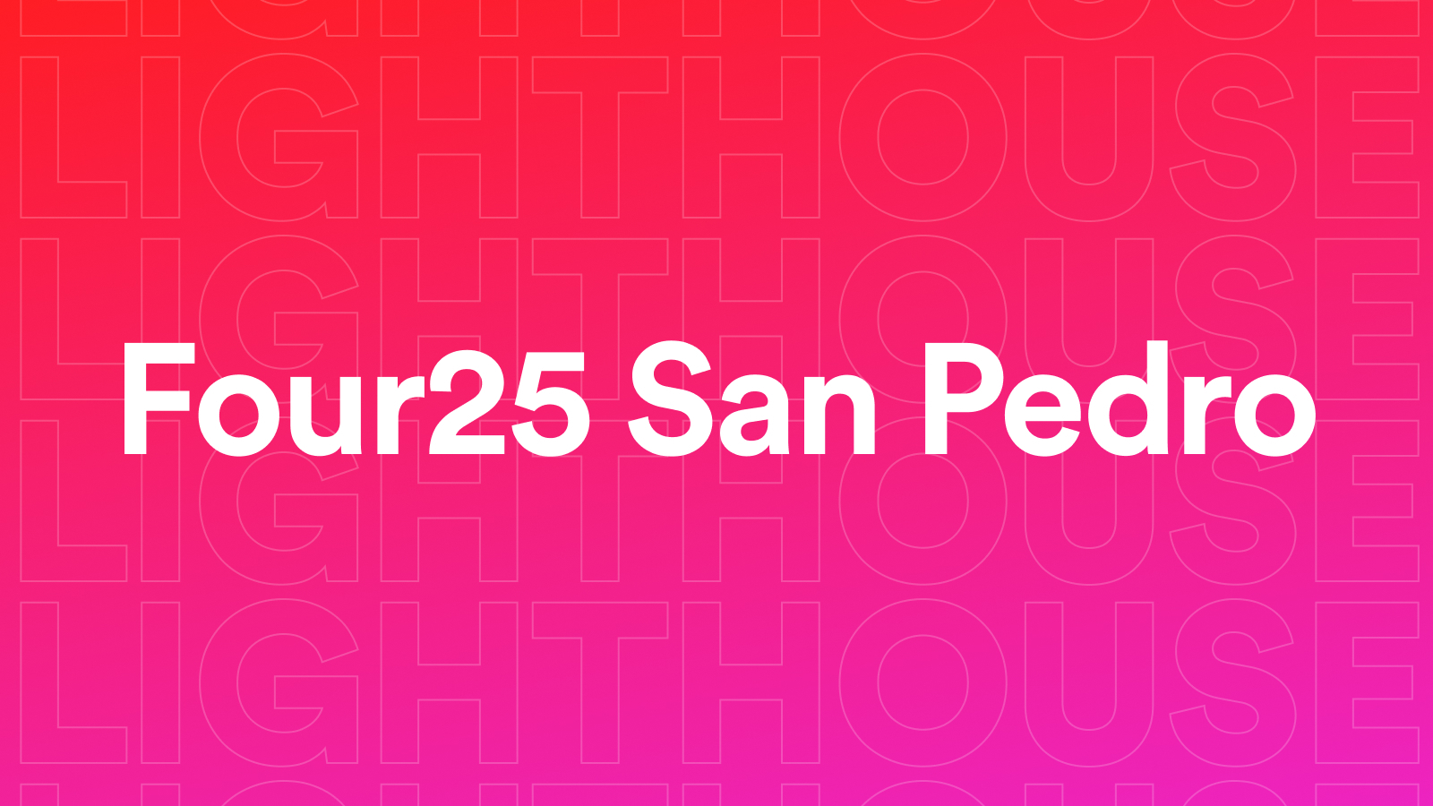 What We Know About Four25 San Pedro