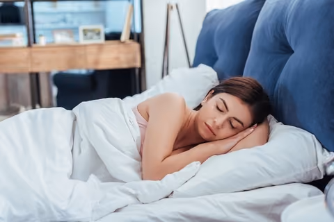 A bad sleeping position could be one of the common neck pain causes.